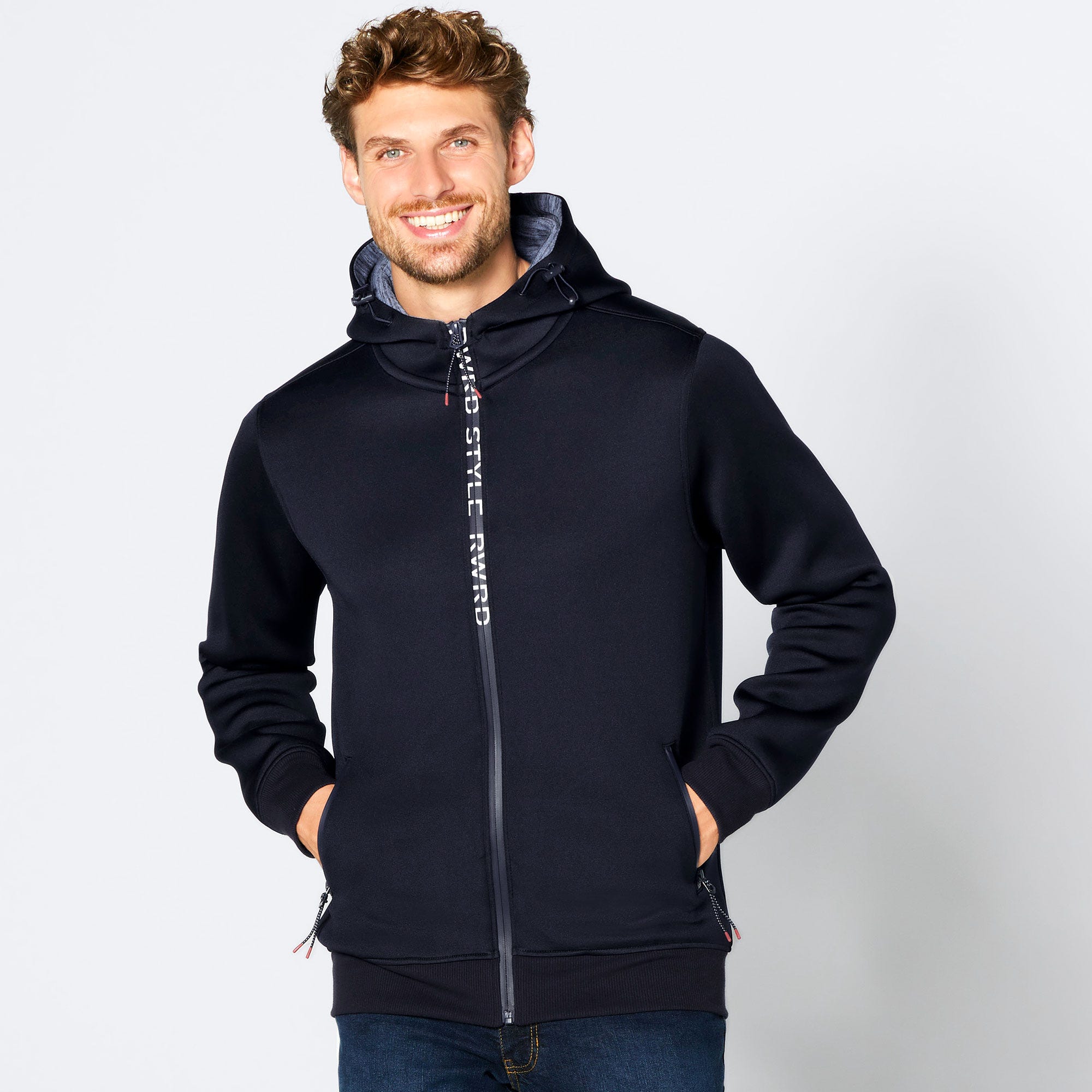 Herren-Scuba-Jacke mit Kapuze