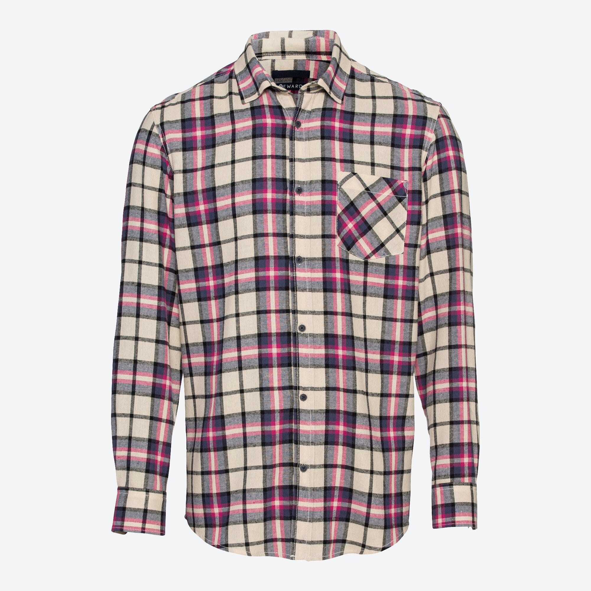 Herren-Flanell-Hemd mit Karodesign 