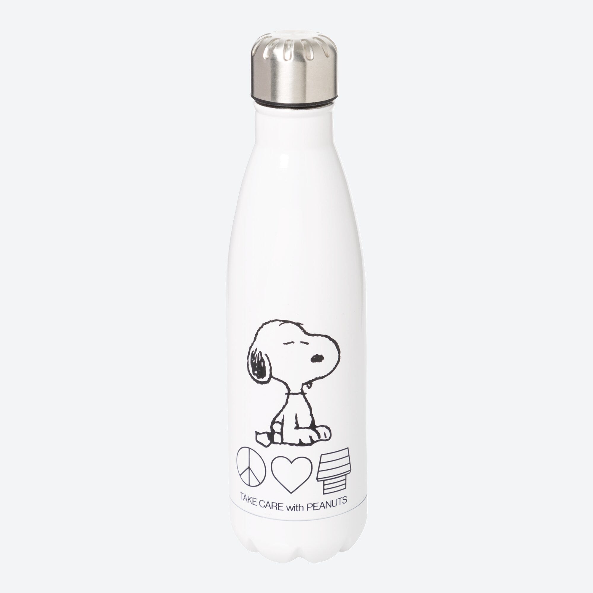 Snoopy To-Go-Flasche aus Edelstahl, ca. 500ml