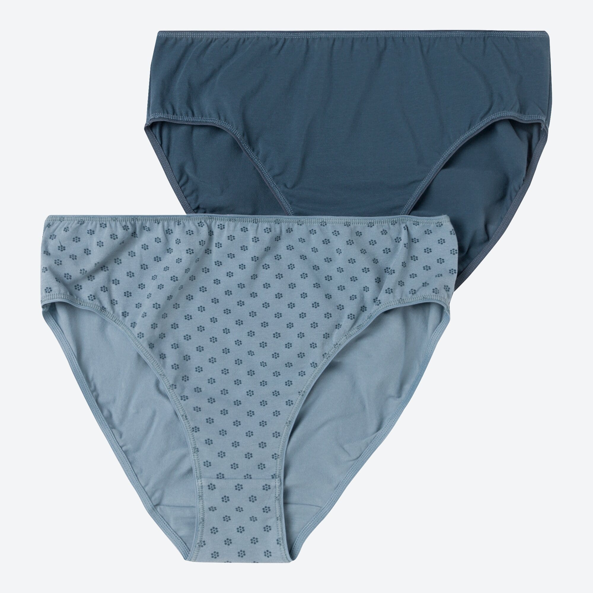 Damen-Rioslip mit Blumendesign, 2er-Pack
