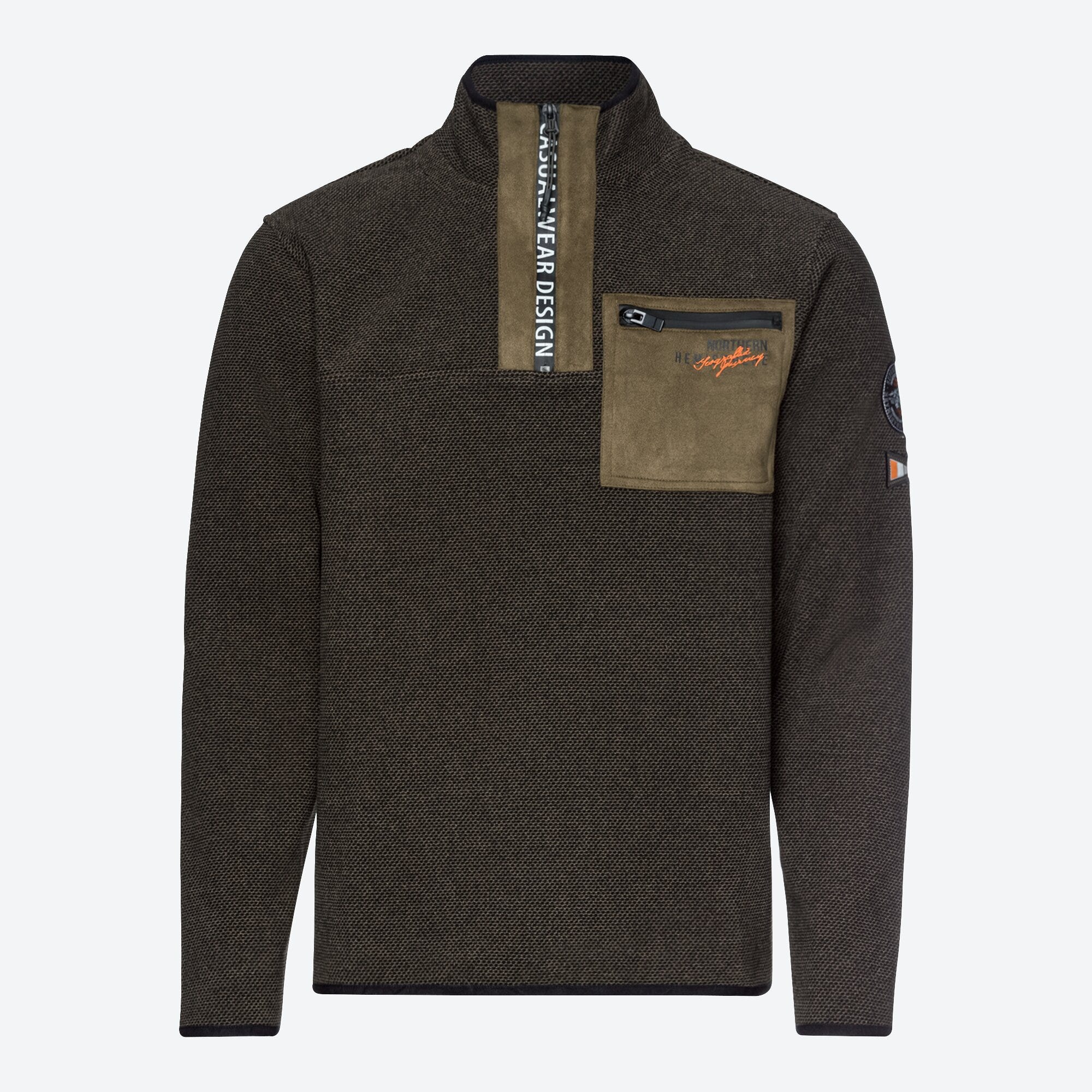 Herren-Troyer mit Mikrofleece