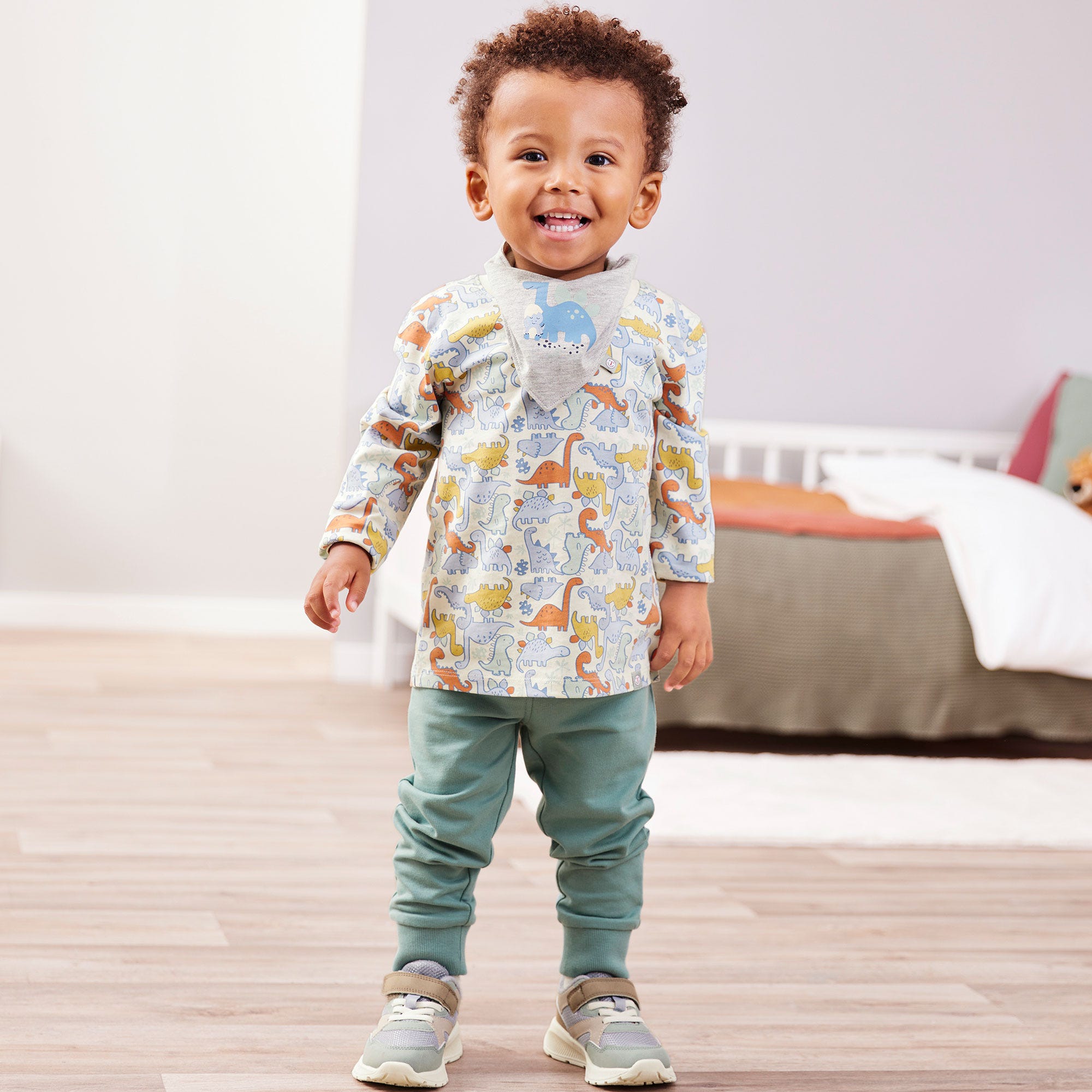 Jungen-Jogginghose mit Kordeln