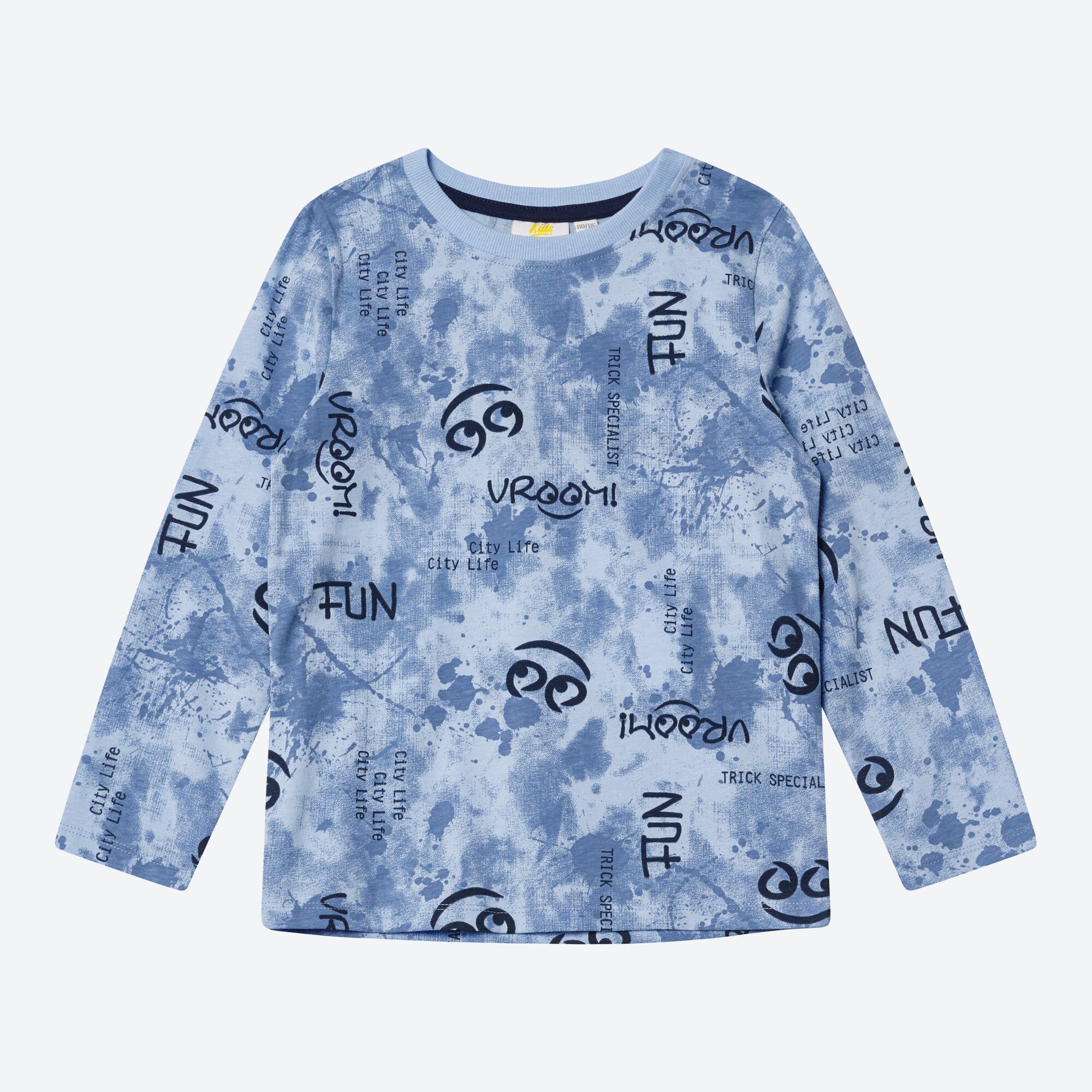 Jungen-Shirt mit coolem Muster