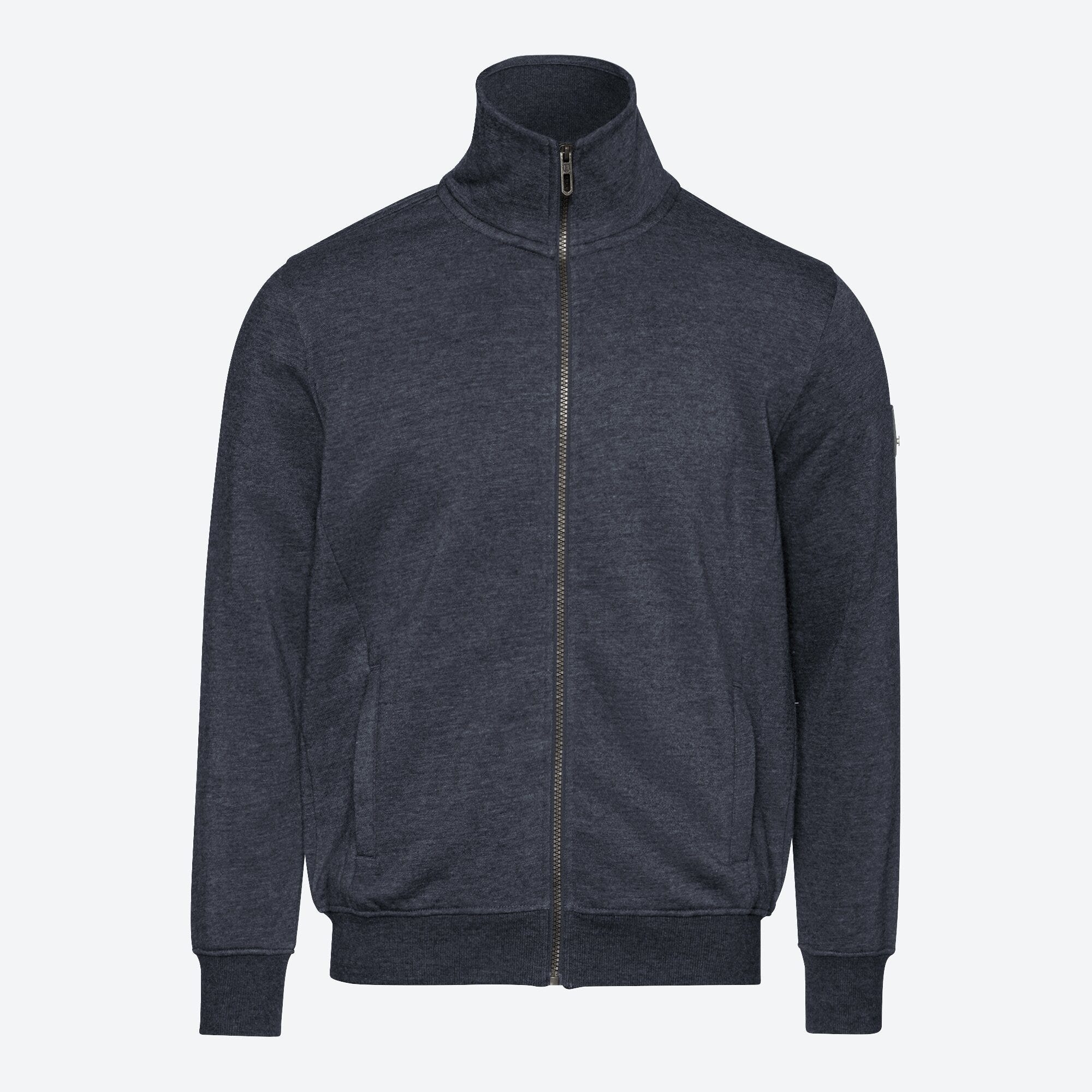 Herren-Cardigan mit Stehkragen