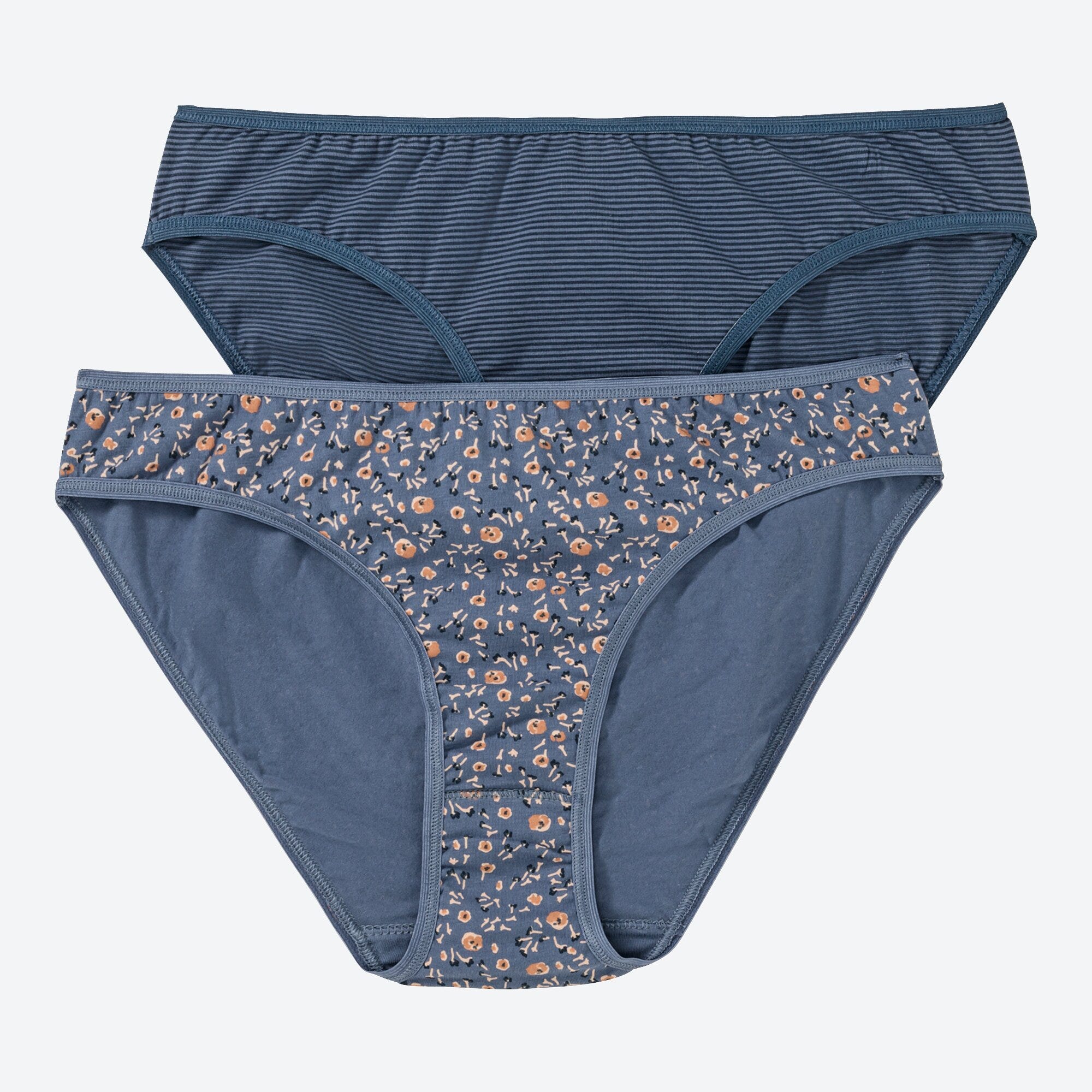Damen-Minislip in trendigem Design, 2er-Pack