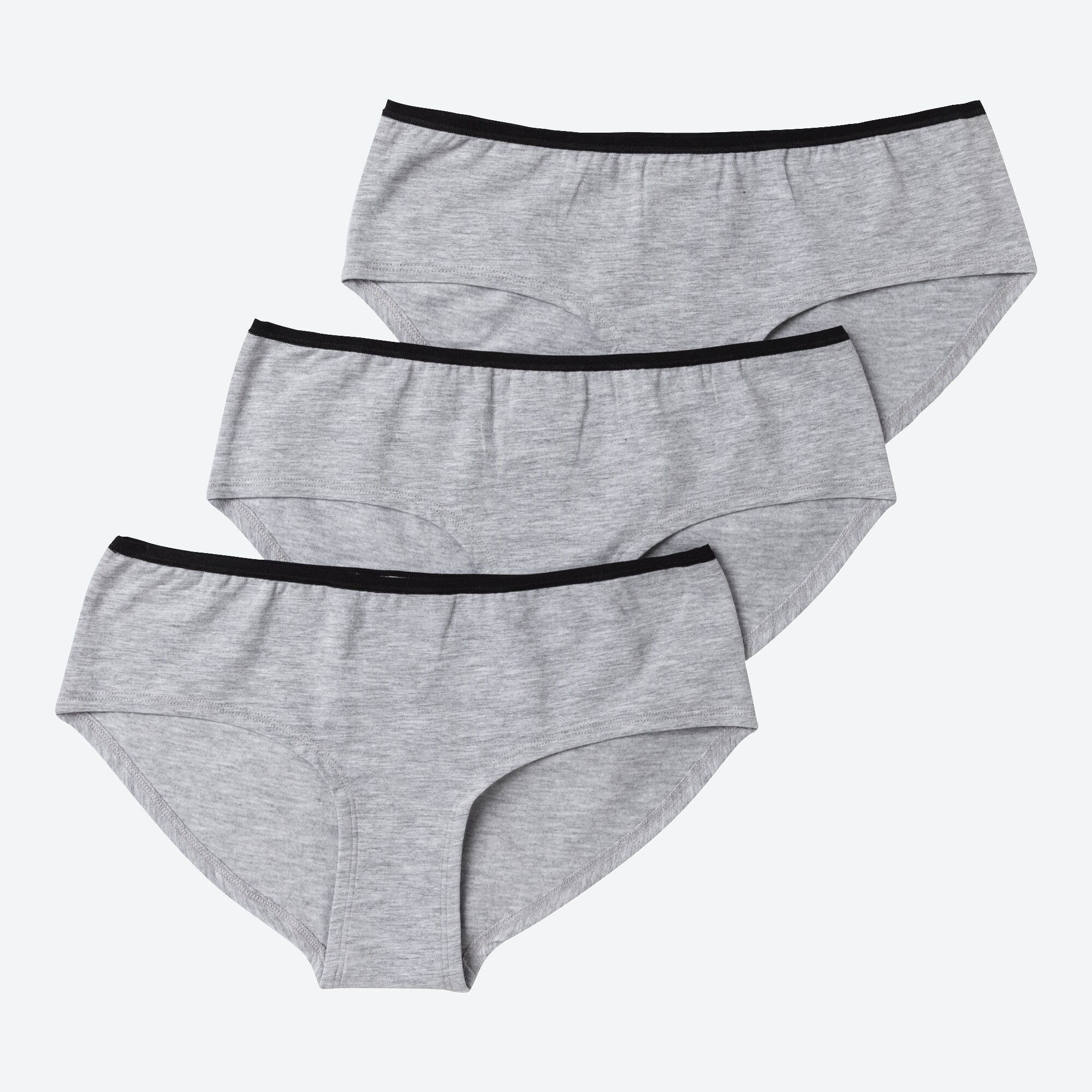Damen-Panty mit elastischem Bund, 3er-Pack