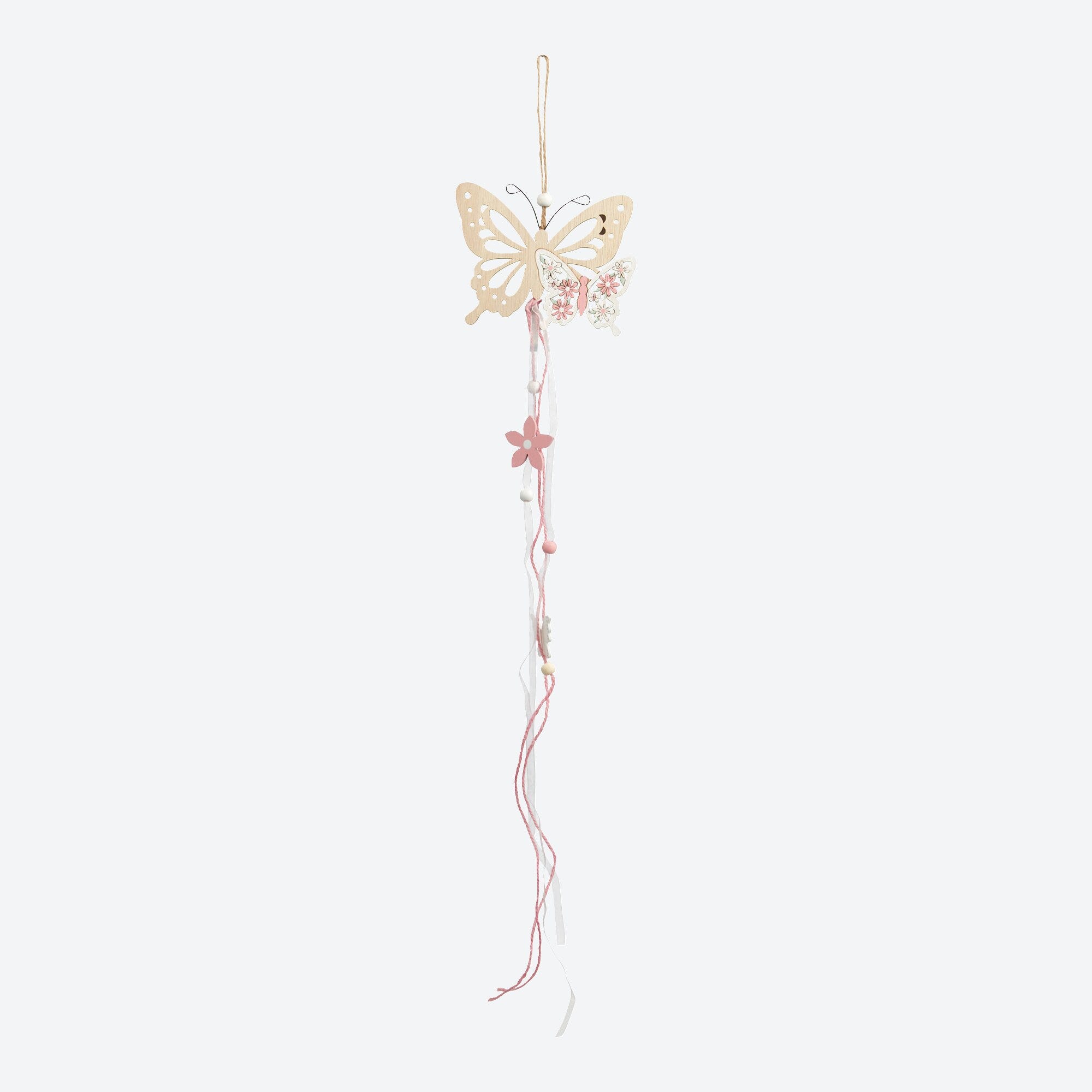 Deko-Aufhänger mit Schmetterlingen, ca. 60 cm
