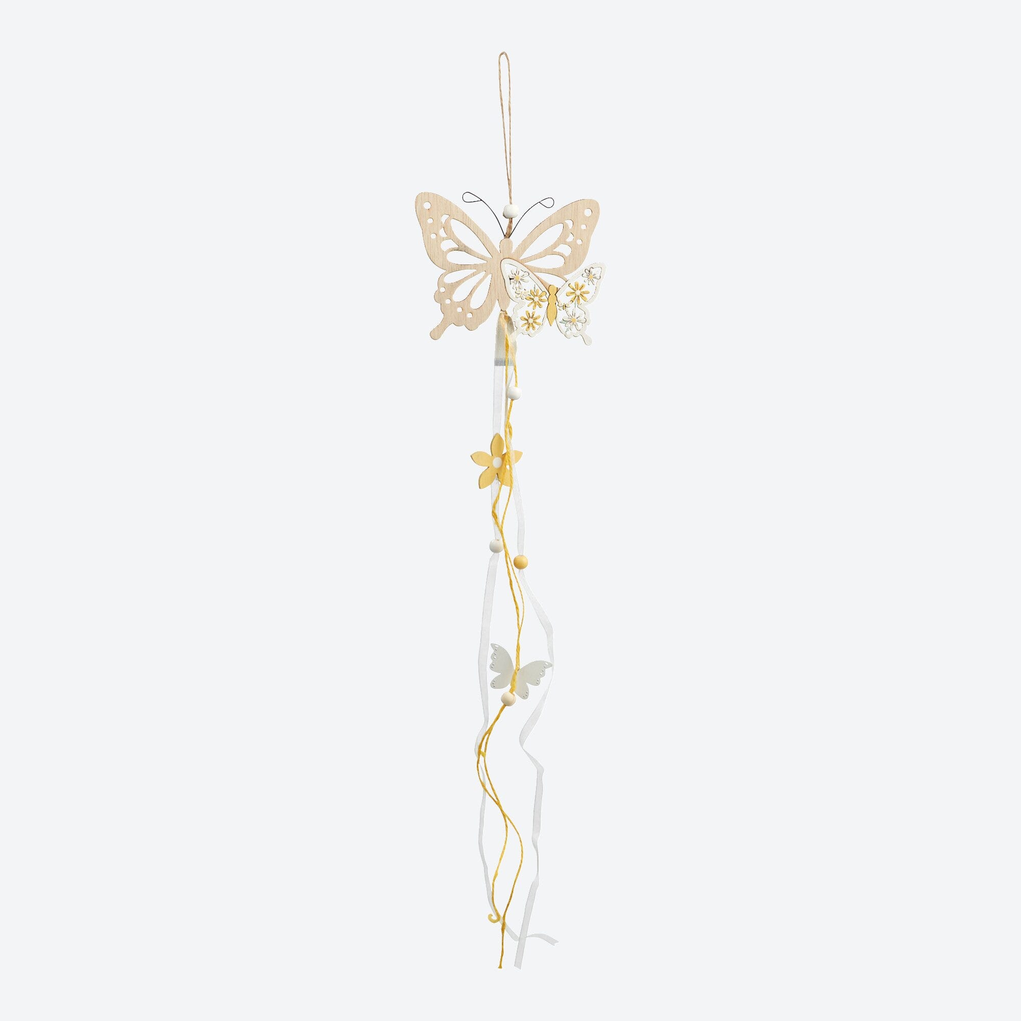 Deko-Aufhänger mit Schmetterlingen, ca. 60 cm
