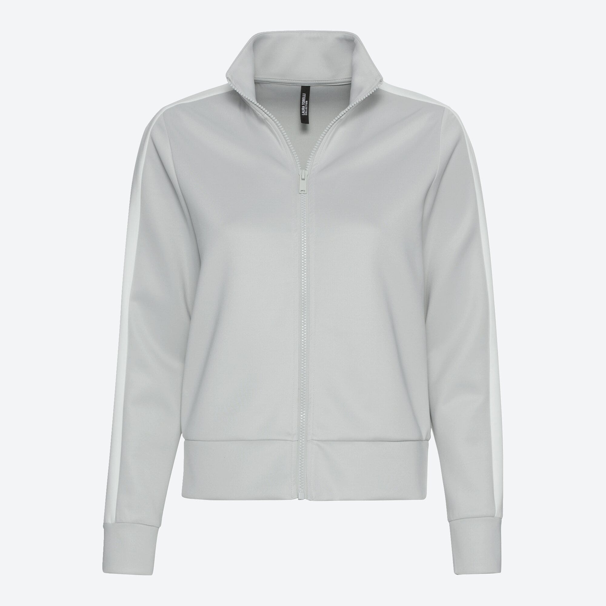 Damen-Sweatjacke mit Galonstreifen