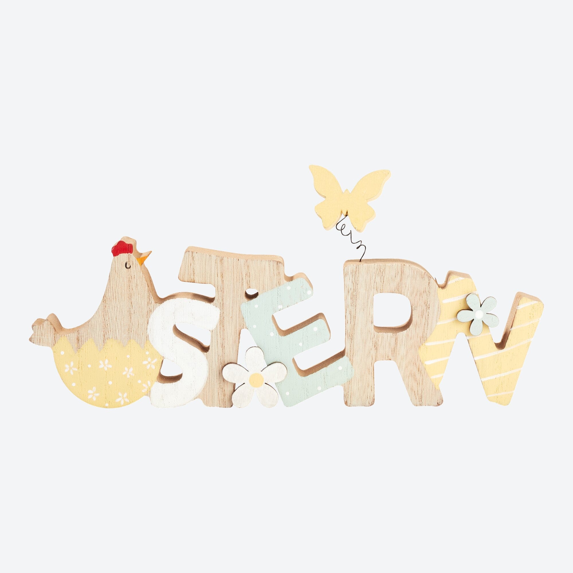 Deko-Schriftzug Ostern, Länge ca. 23cm