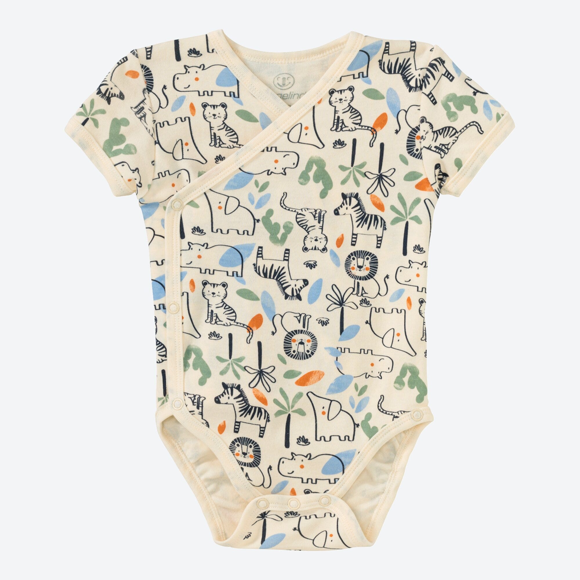Baby-Jungen-Newborn-Body mit hohem Baumwollanteil