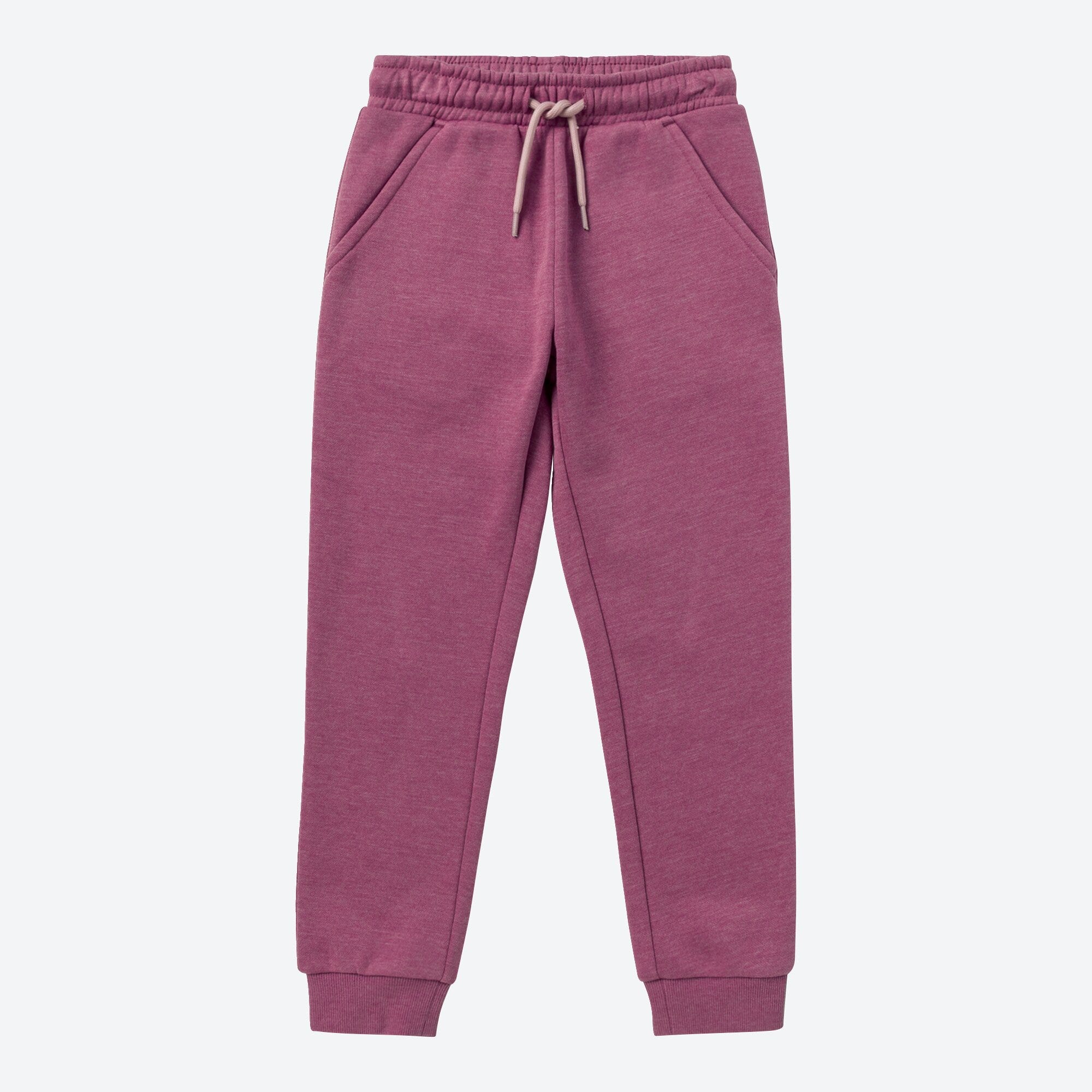 Kinder-Mädchen-Jogginghose in Mélange-Optik
