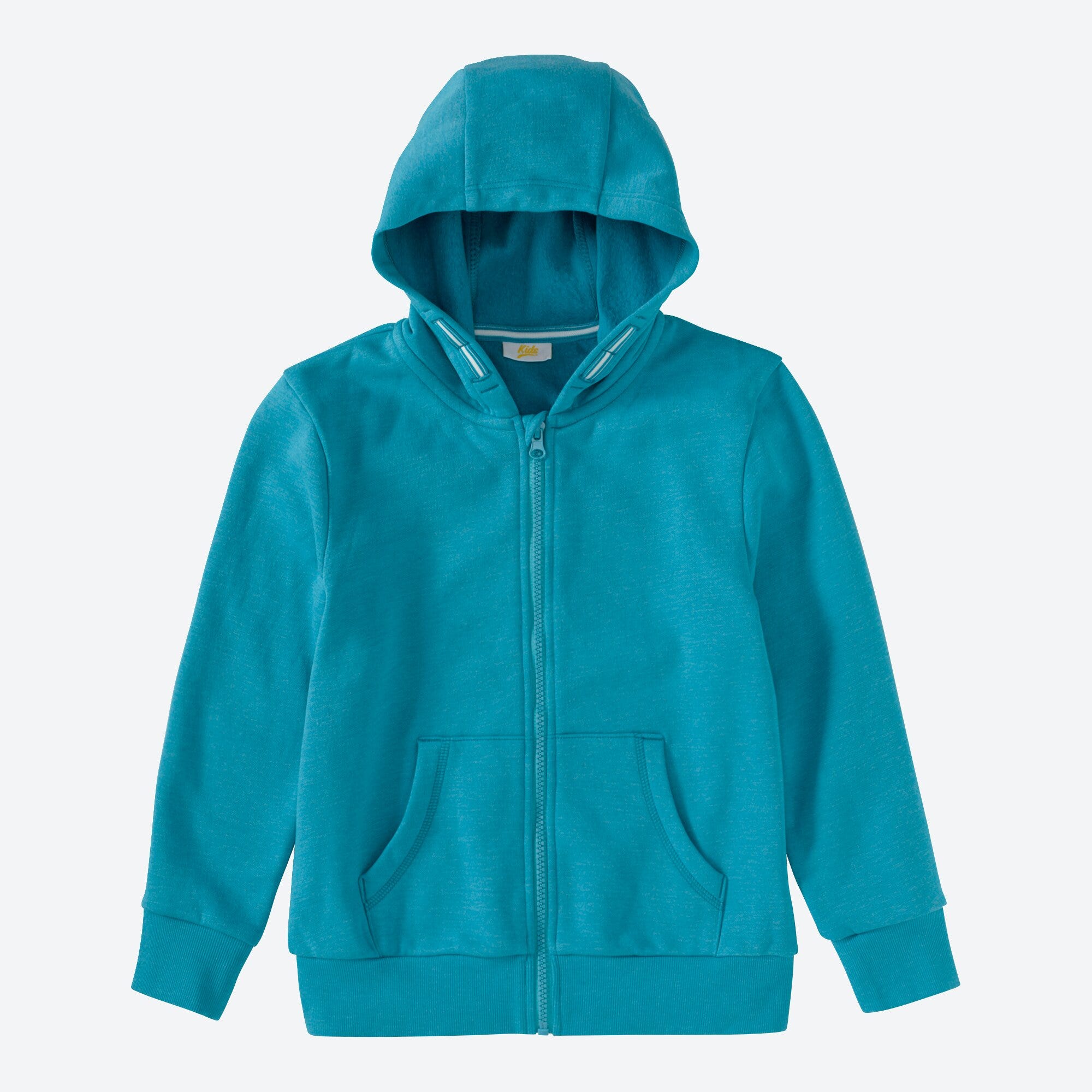 Kinder-Jungen-Sweatjacke mit Kängurutasche