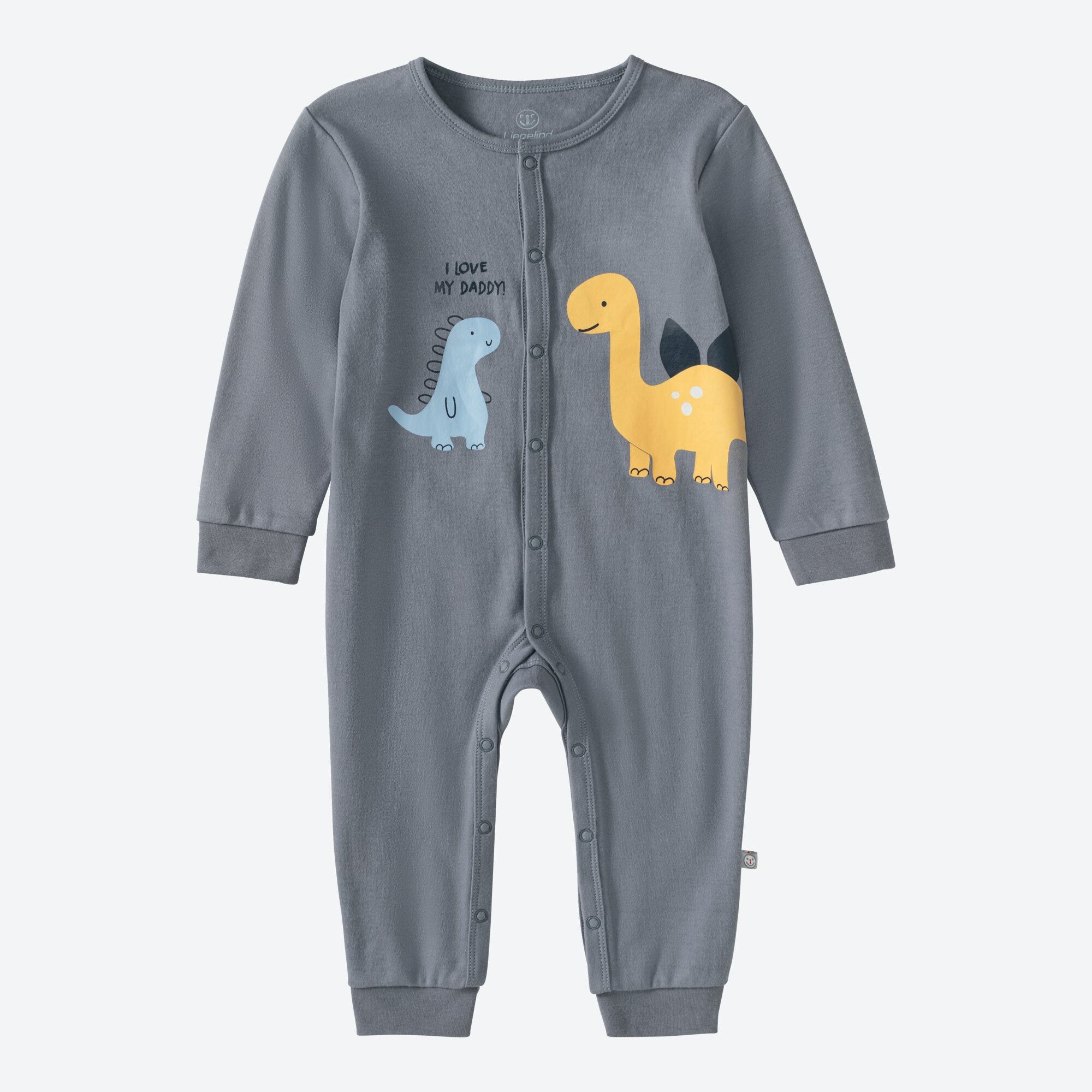 Baby-Jungen-Schlafanzug mit Dino-Druck