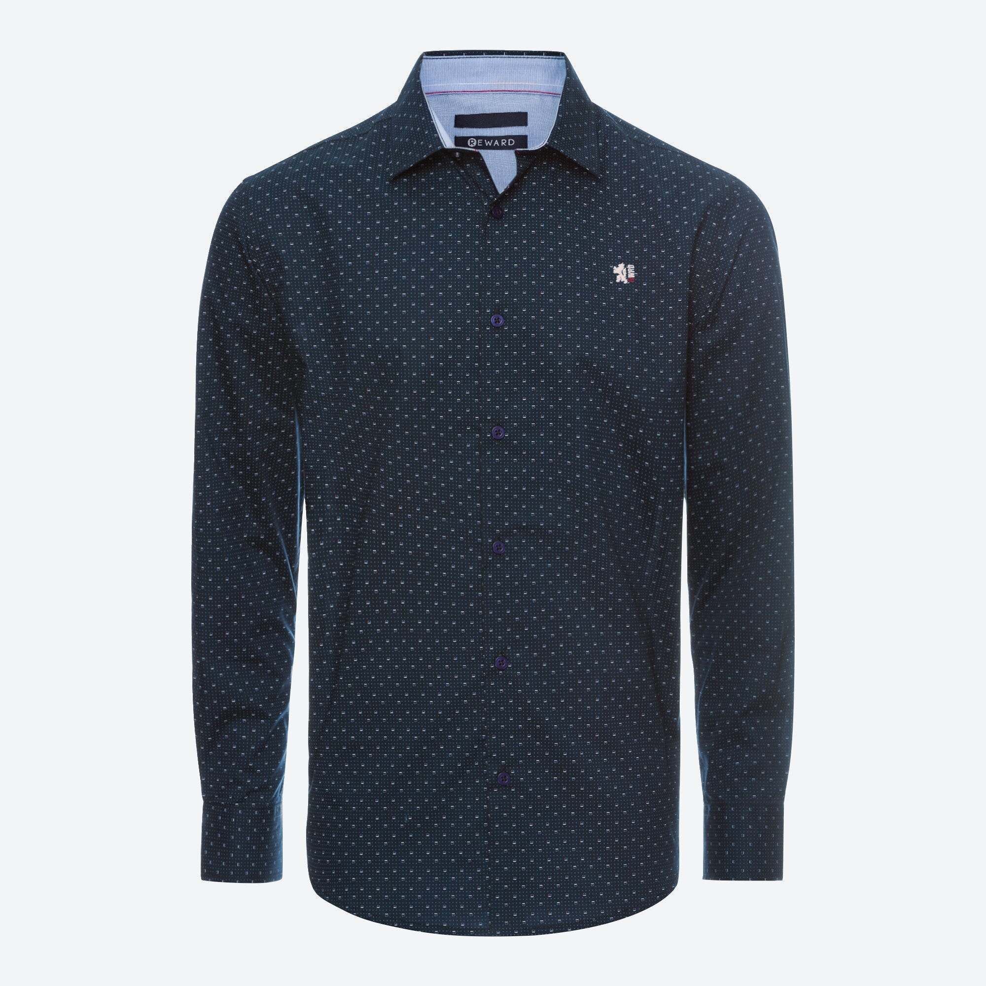 Herren-Hemd mit Allover-Print