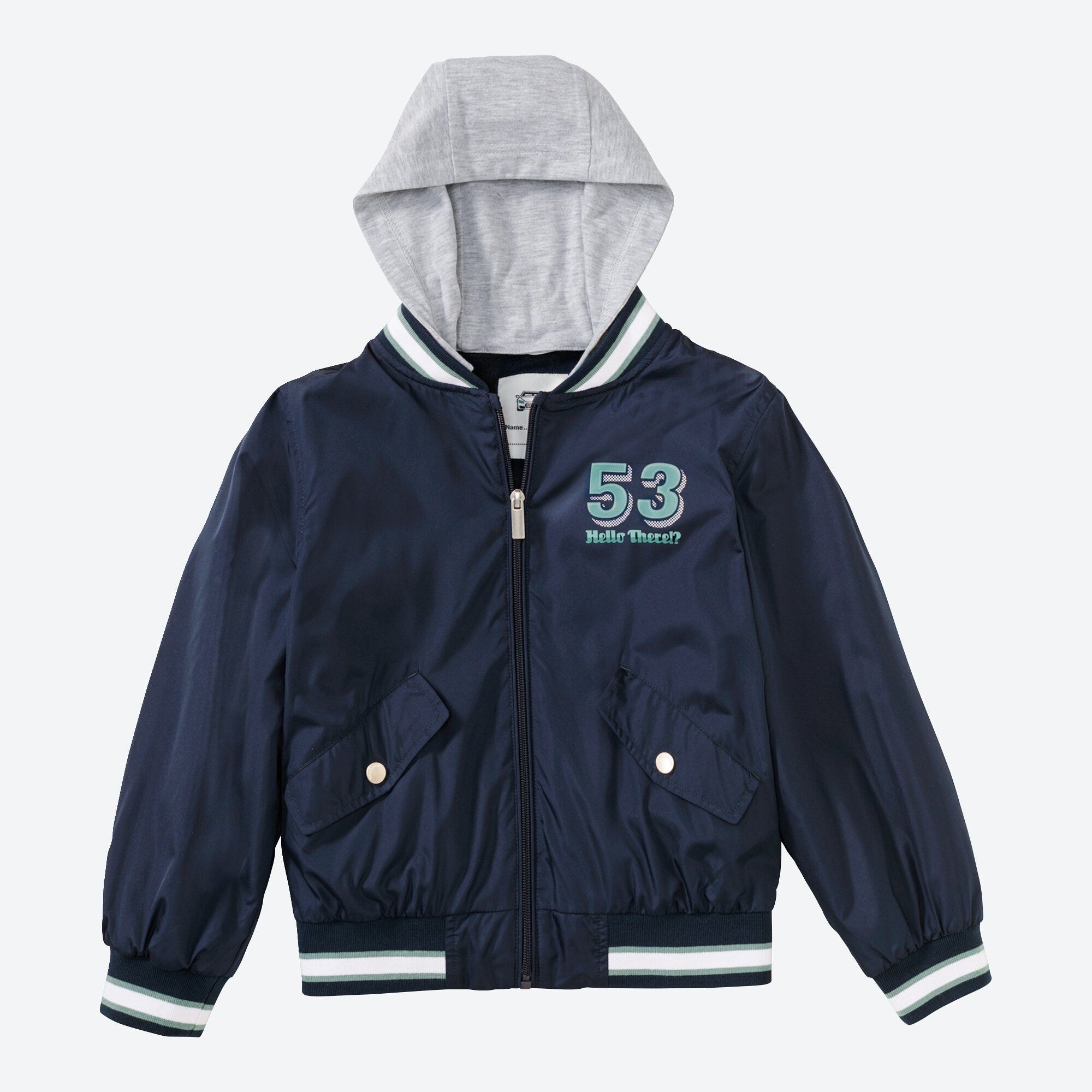 Kinder-Jungen-Jacke mit Kapuze