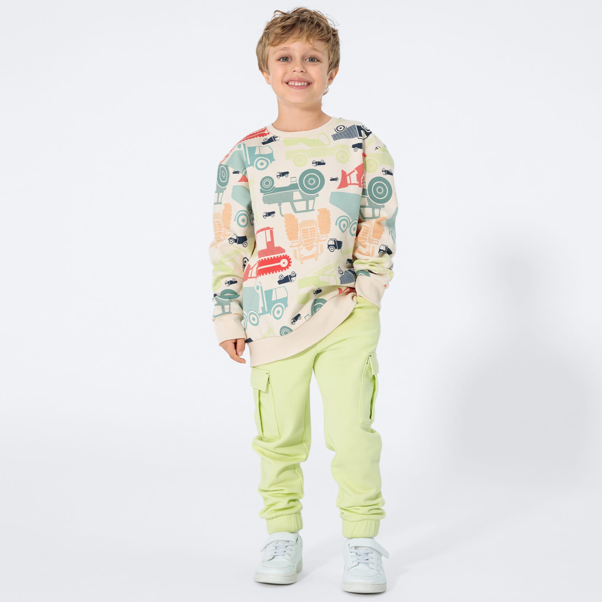 Kinder-Jungen-Jogginghose mit Ballontaschen