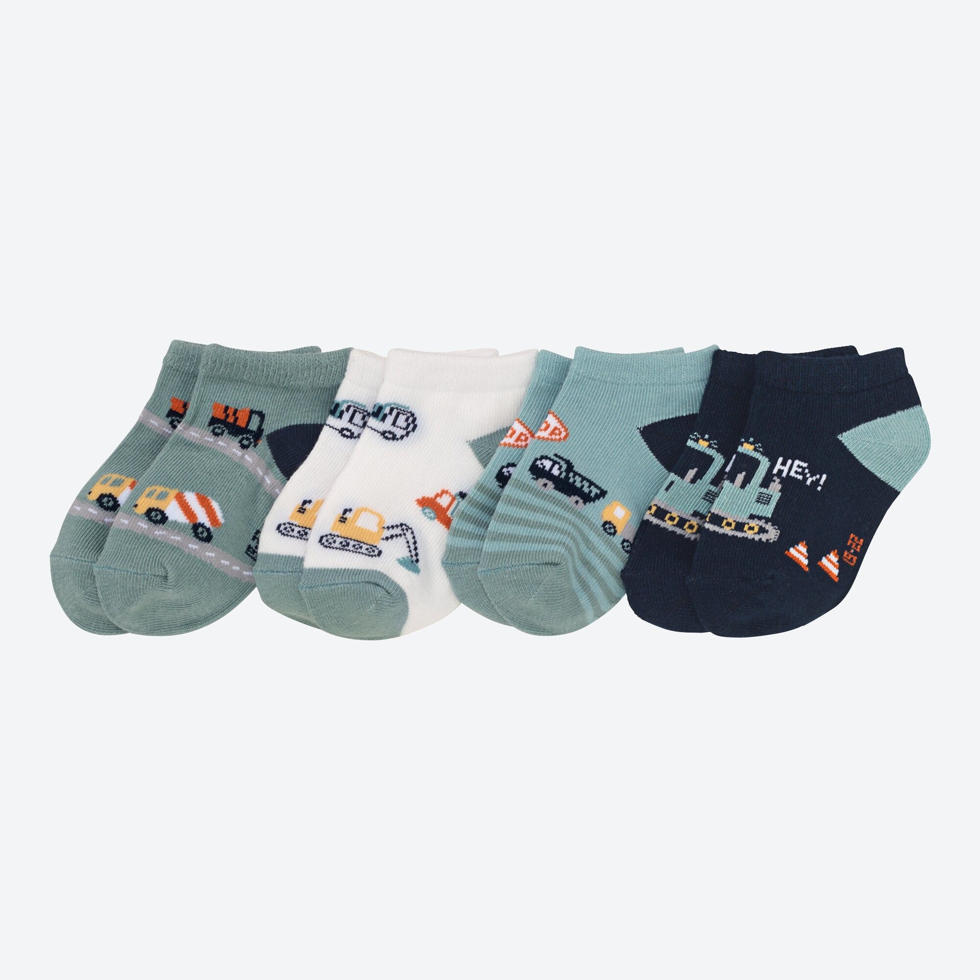 Baby-Jungen-Sneaker-Socken, 4er-Pack