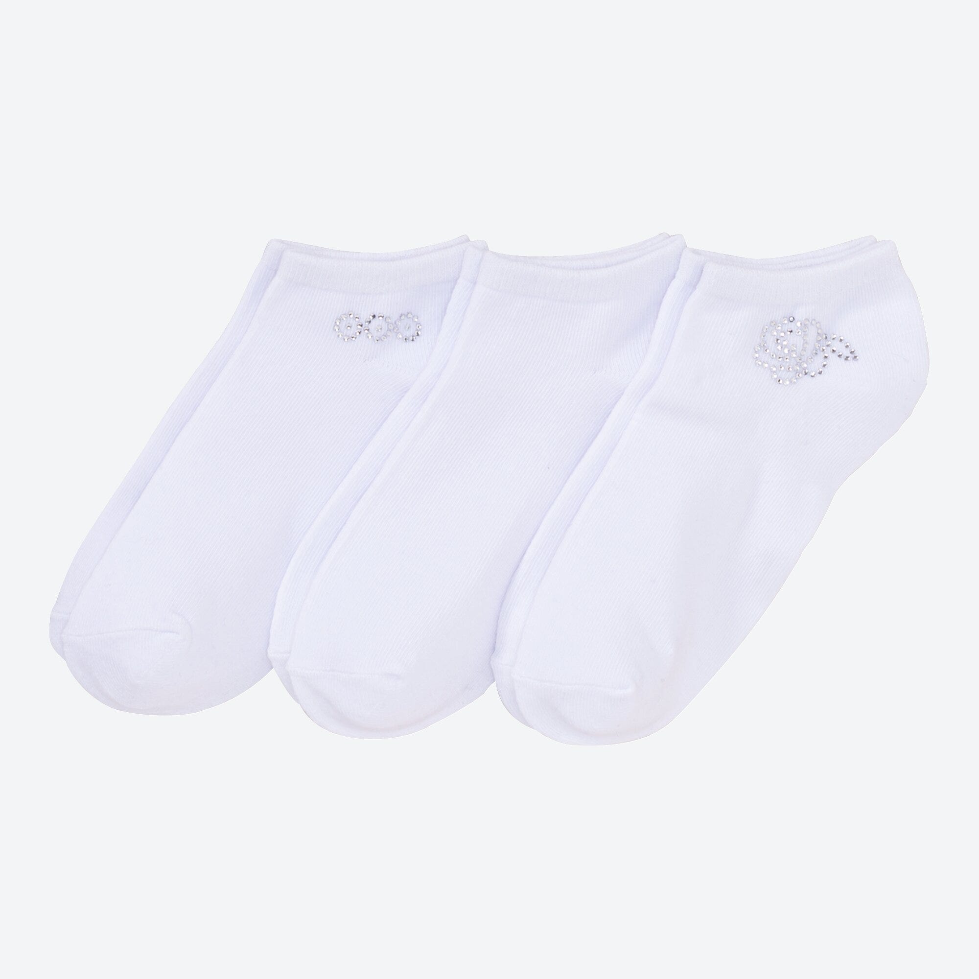 Damen-Sneaker-Socken, 3er-Pack