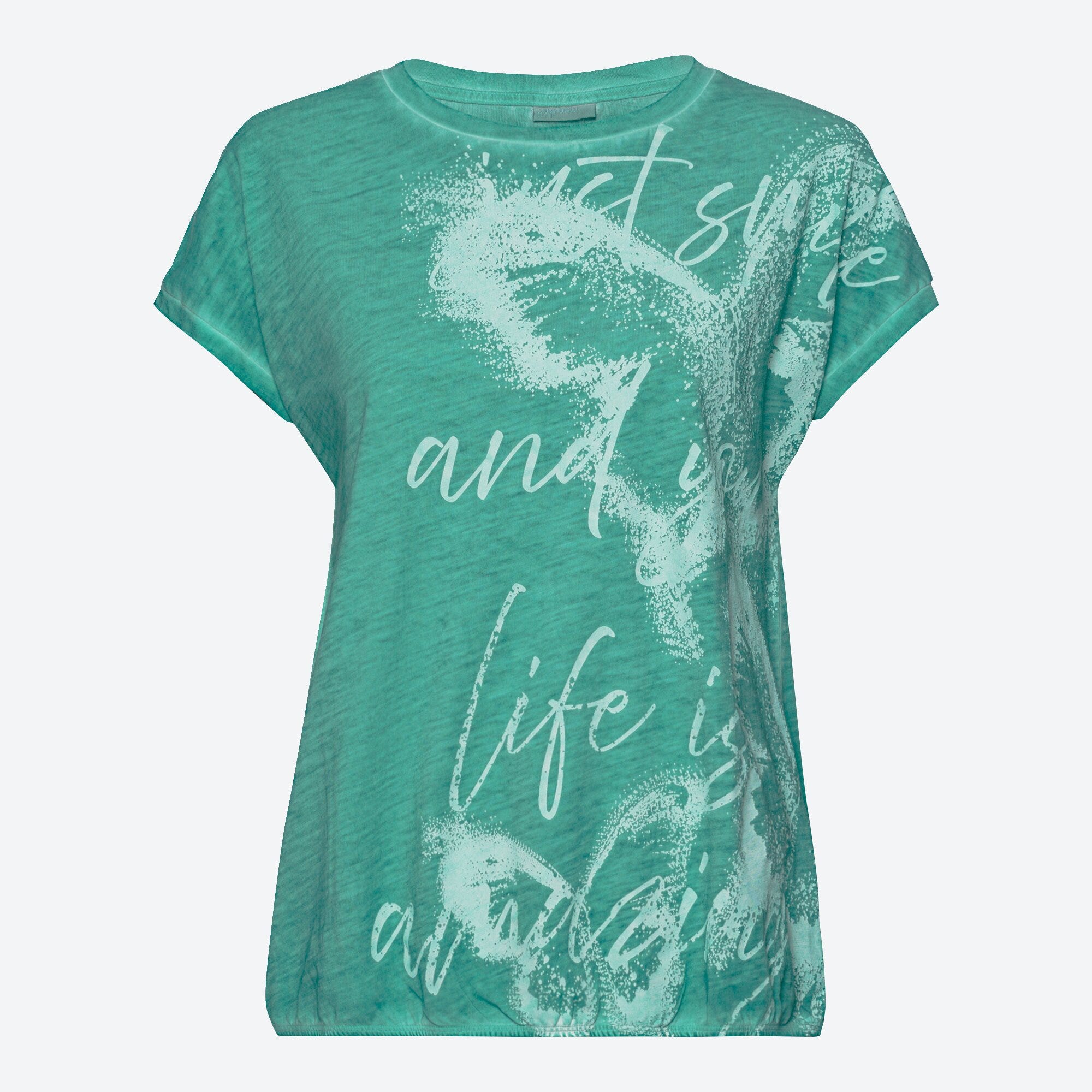 Damen-T-Shirt mit Oilwash