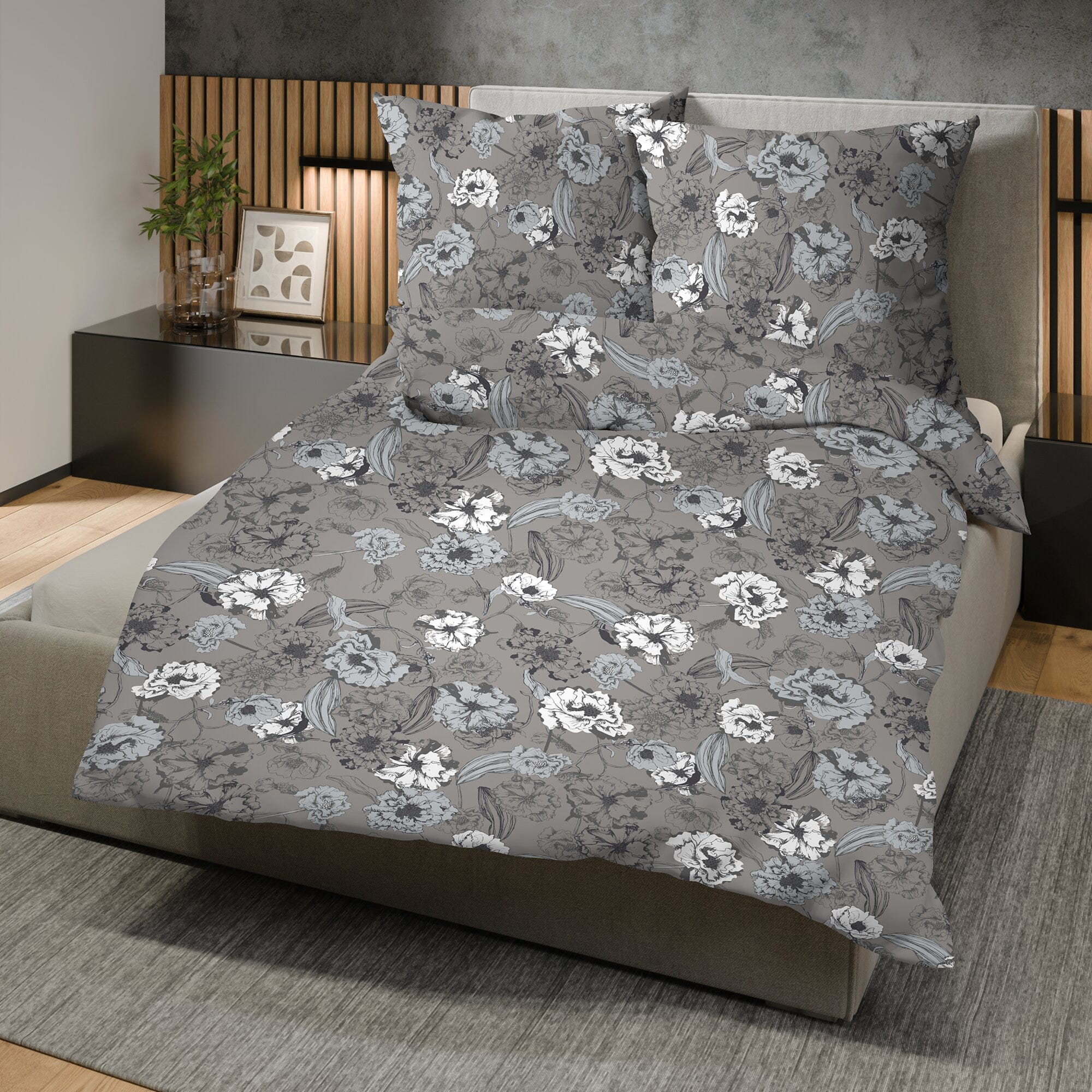 Renforcé-Bettwäsche aus Baumwolle, in verschiedenen Designs