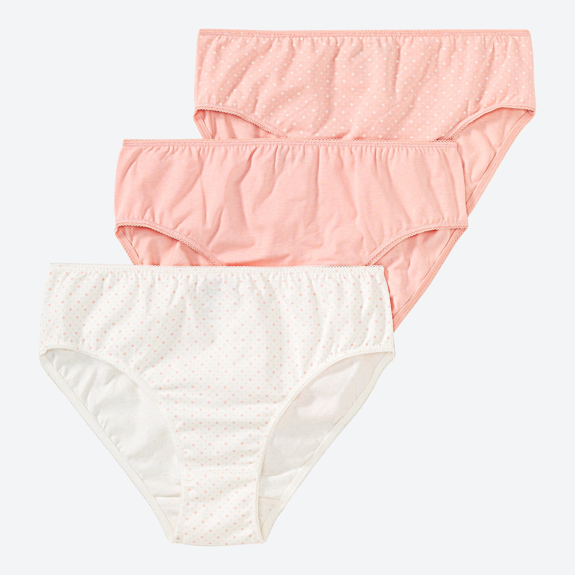 Damen-Rioslip aus Baumwolle, 3er-Pack