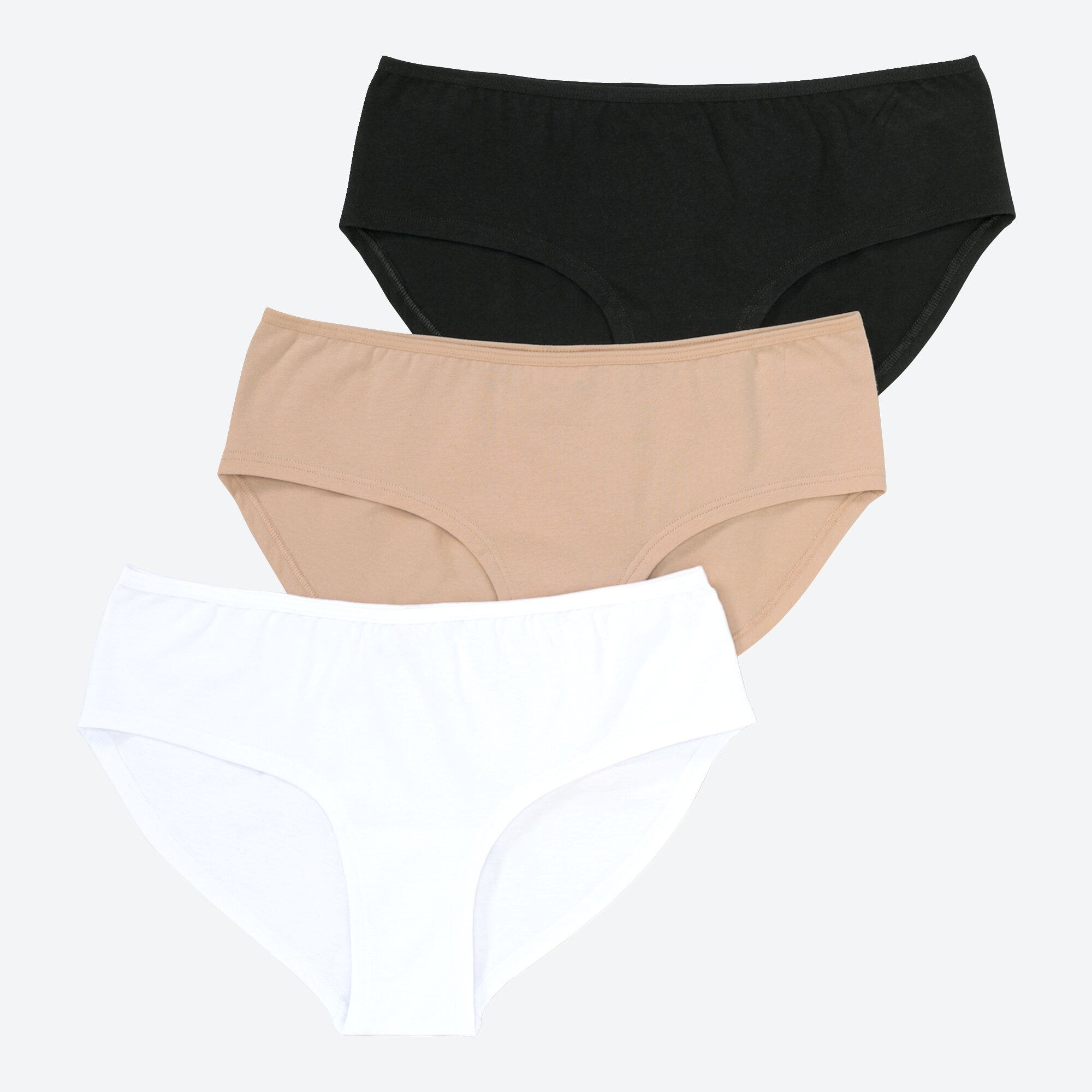 Damen-Panty in verschiedenen Farben, 3er-Pack