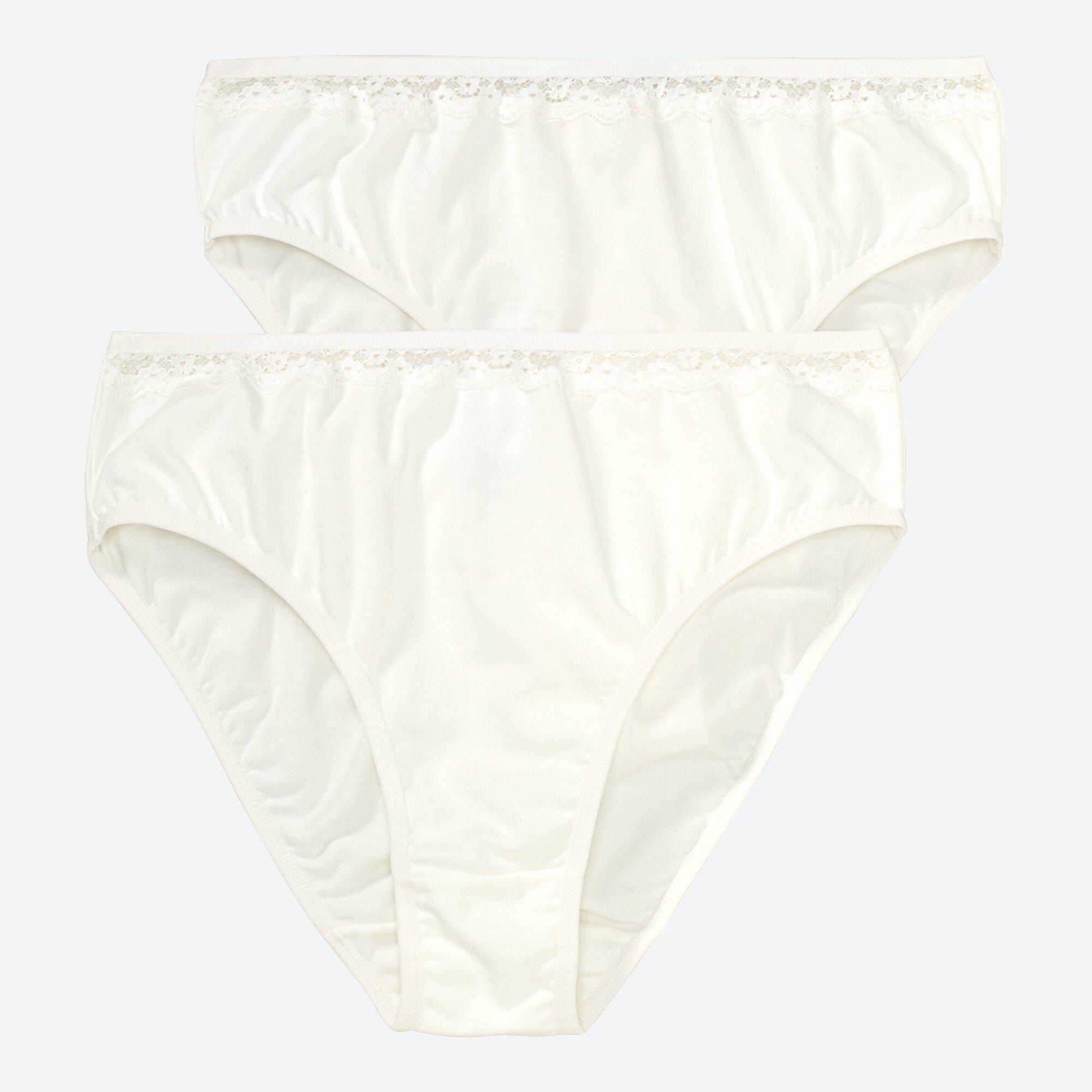 Damen-Rioslip mit Spitzenbund, 2er-Pack