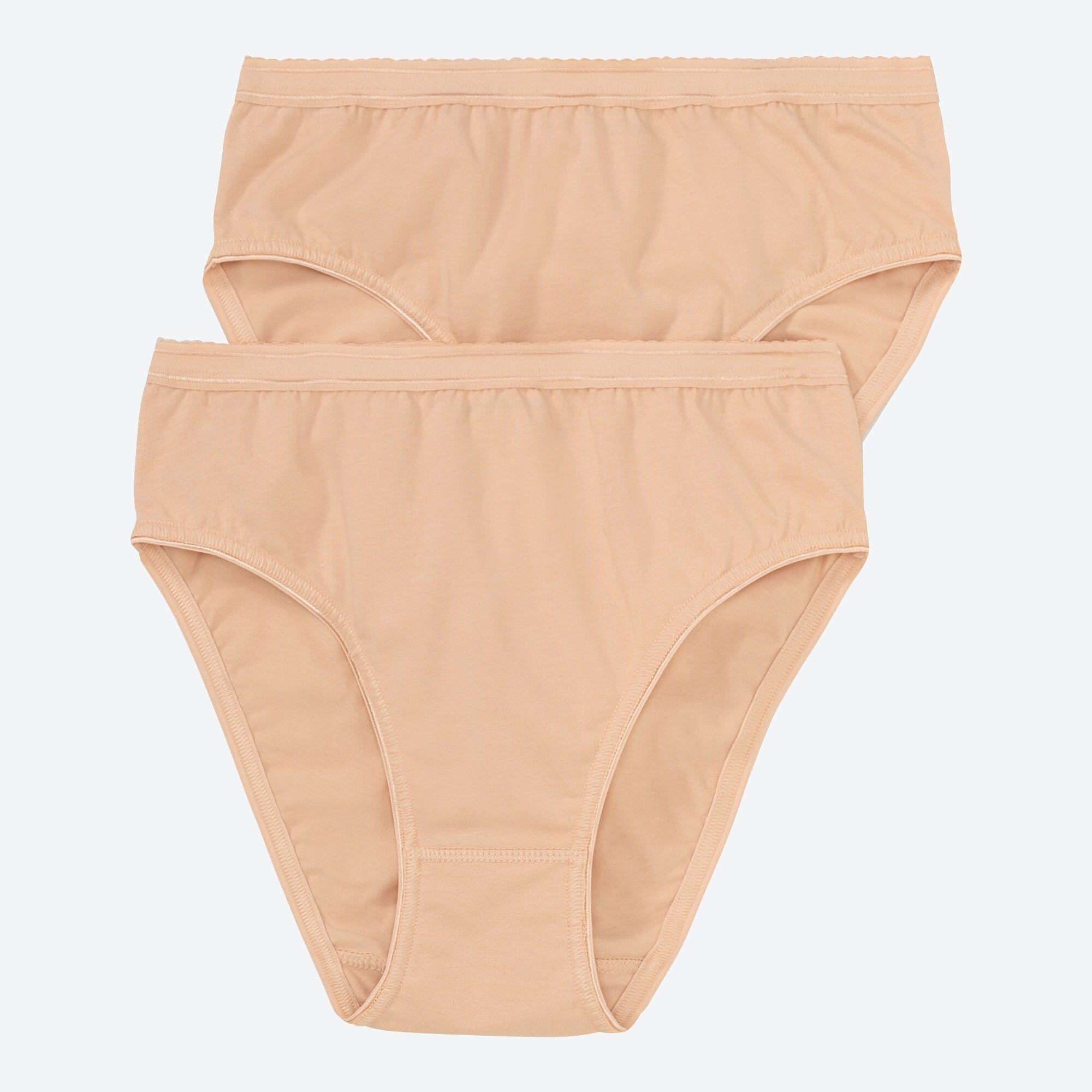 Damen-Rioslip mit Glanzkante, 2er-Pack