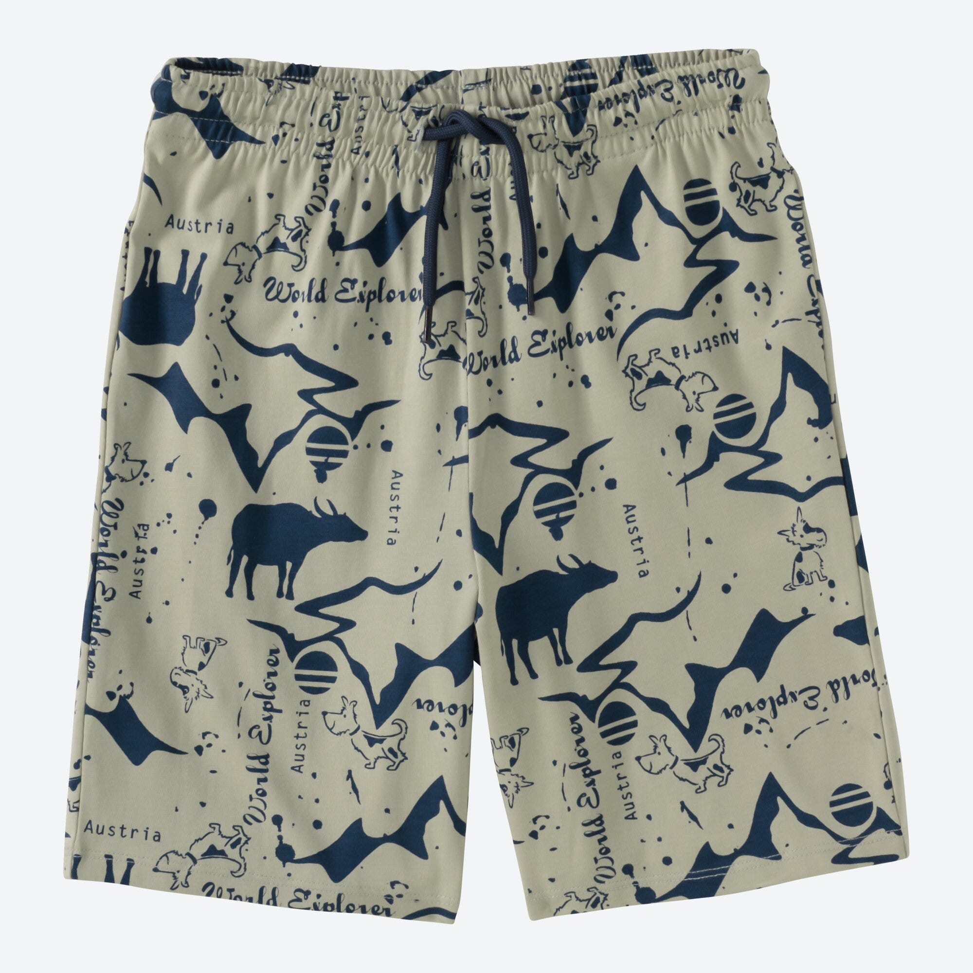 Kinder-Jungen-Bermudas aus Baumwolle