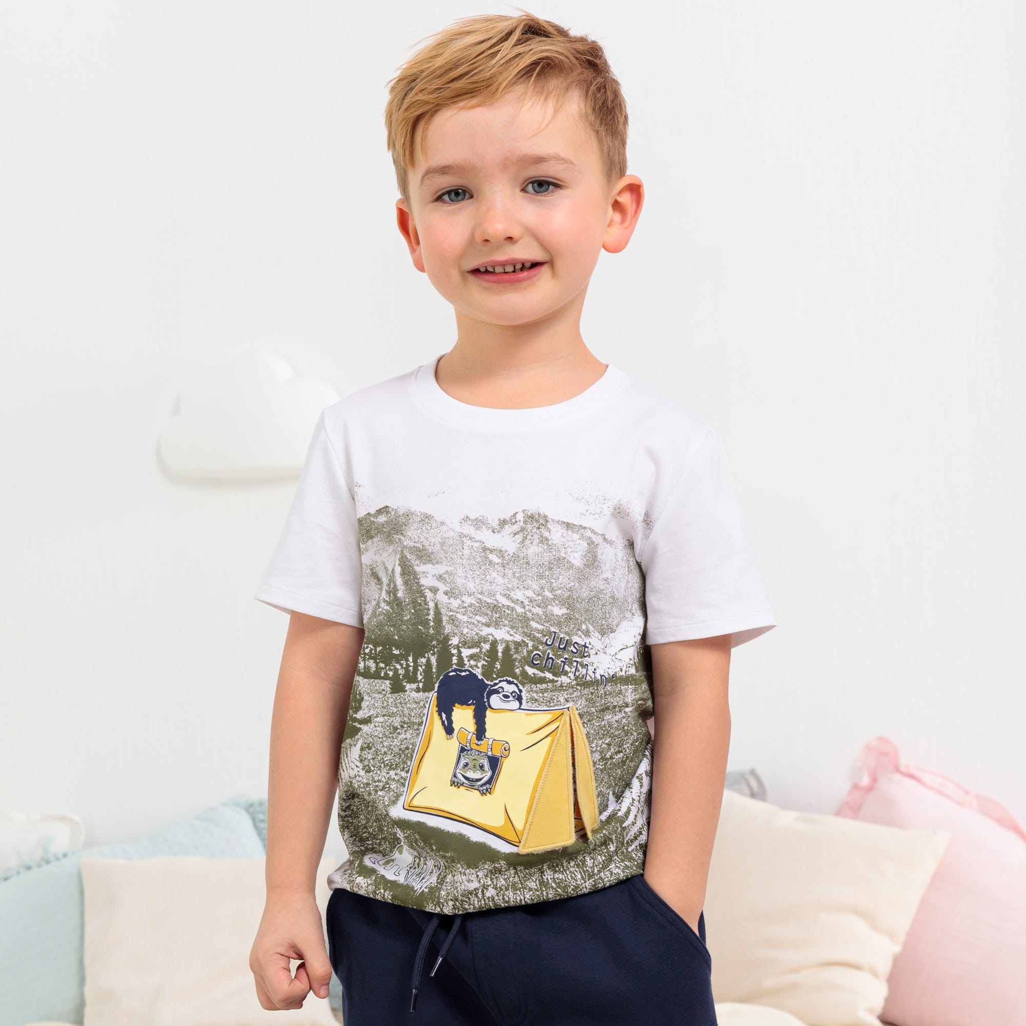 Kinder-Jungen-T-Shirt mit Druck