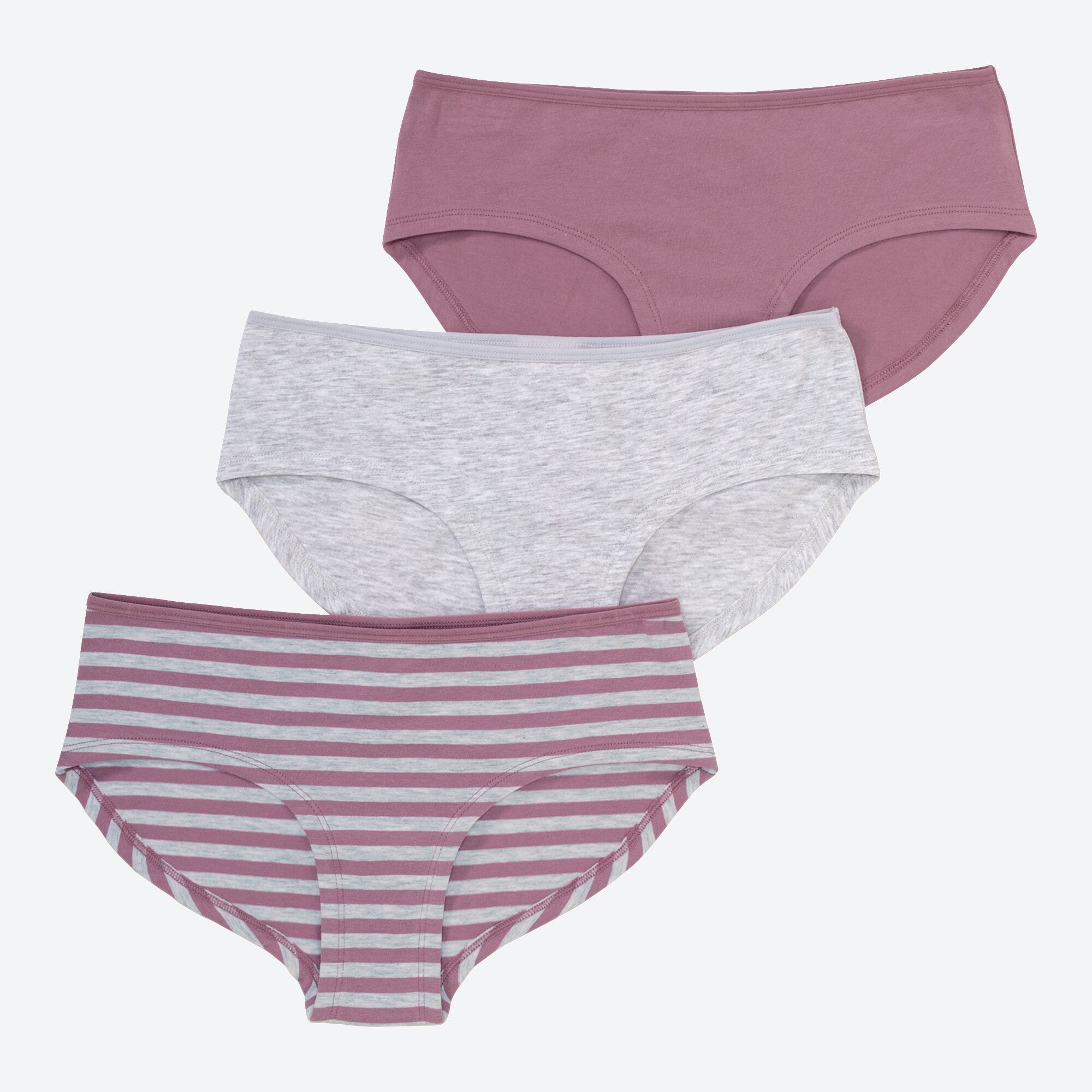 Damen-Panty mit hohem Baumwollanteil, 3er-Pack