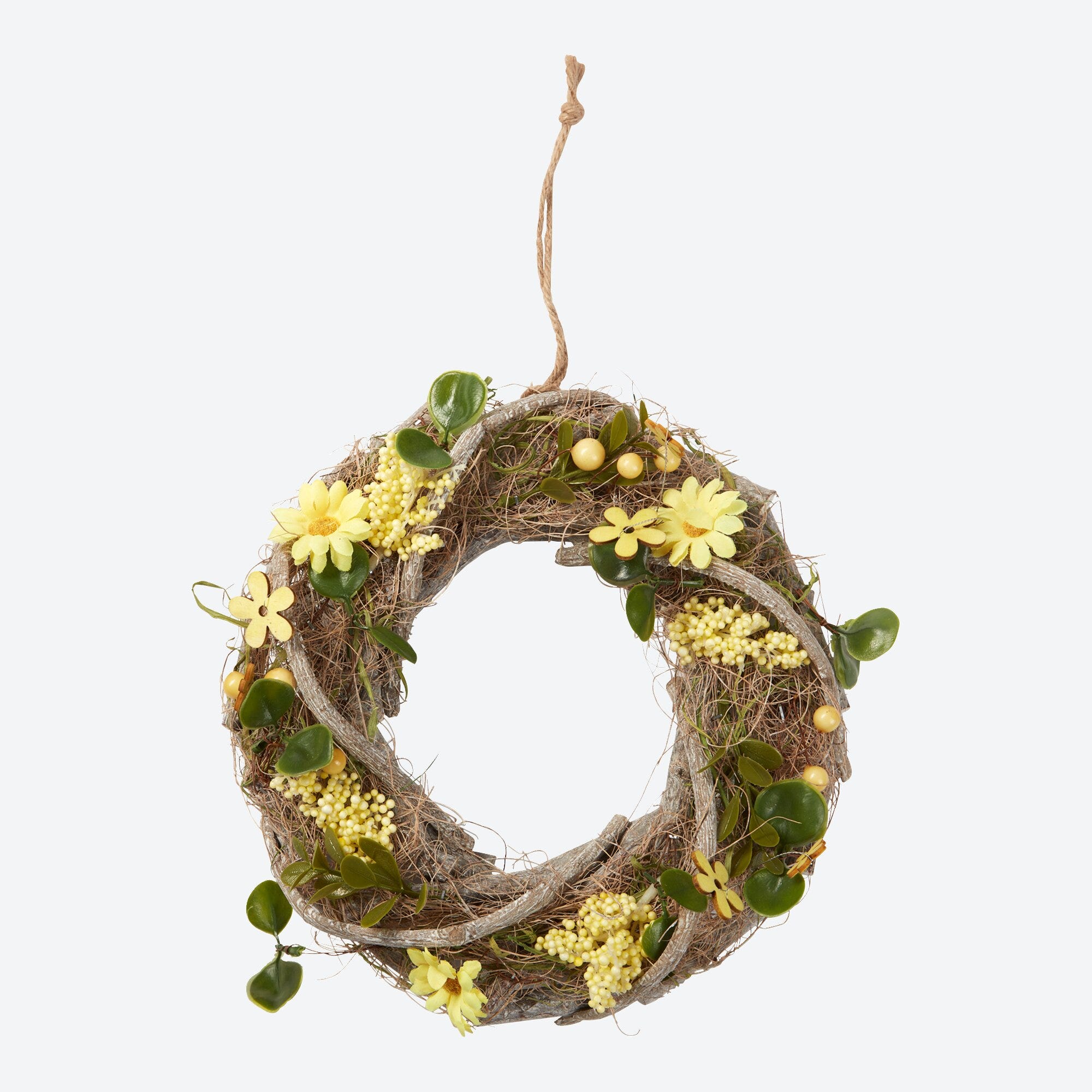 Deko-Kranz mit Blumendesign, Ø ca. 25cm