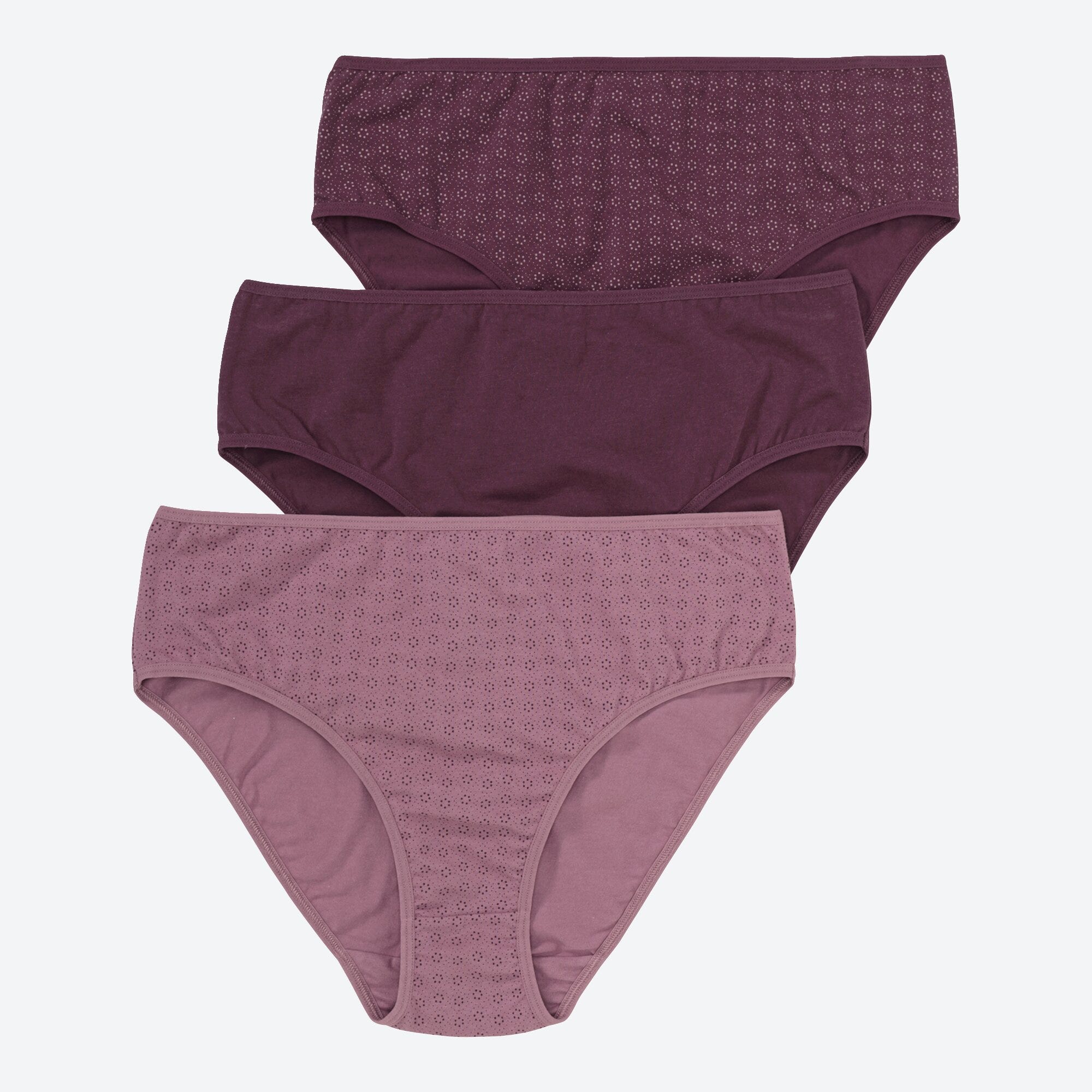 Damen-Rioslip mit hohem Baumwollanteil, 3er-Pack