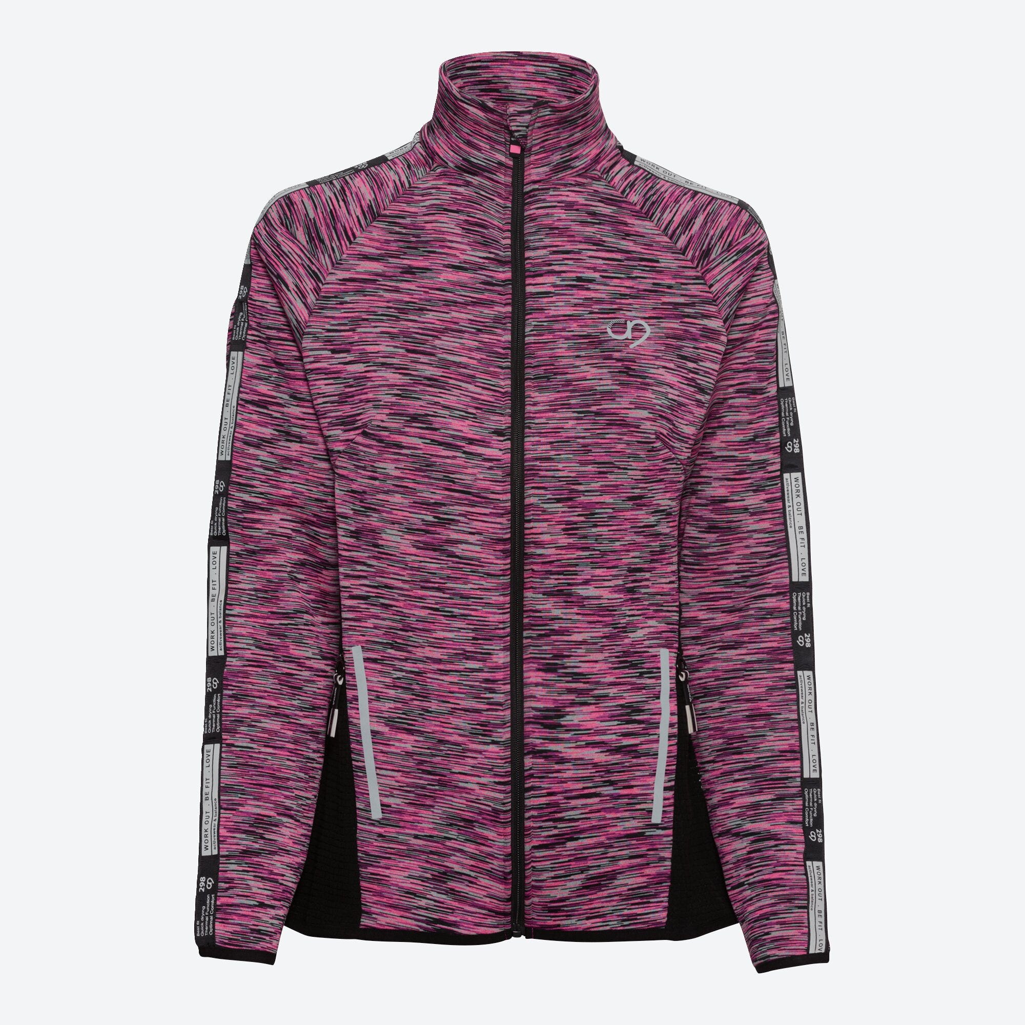 Damen-Trainingsjacke mit Reißverschluss