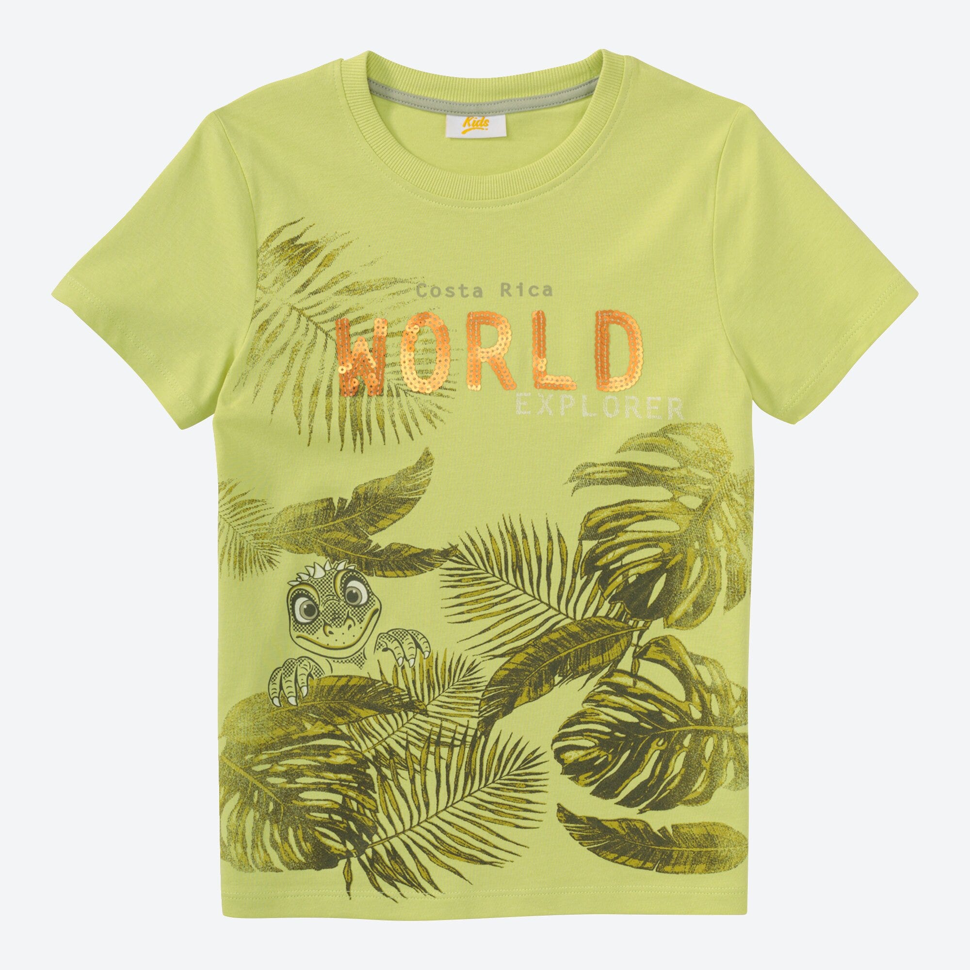 Kinder-Jungen-T-Shirt mit Frontaufdruck