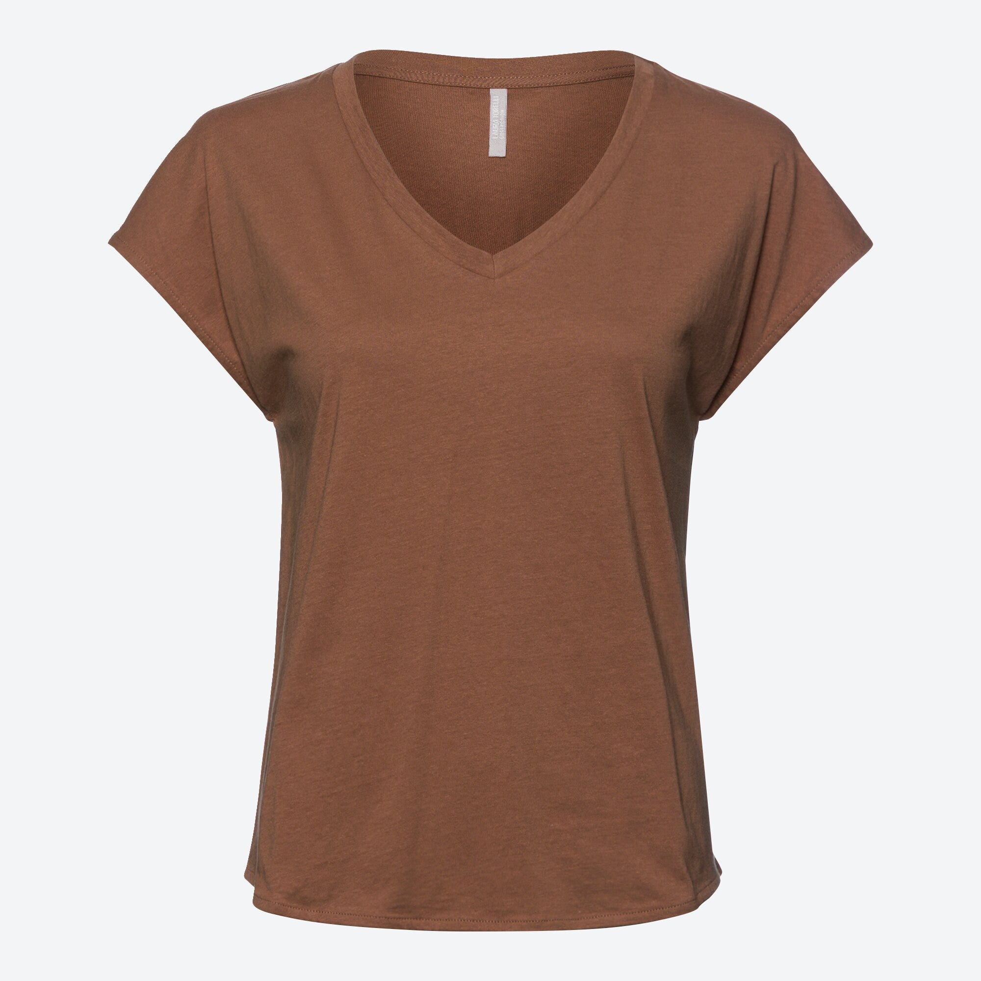 Damen-Kimono-T-Shirt mit V-Ausschnitt