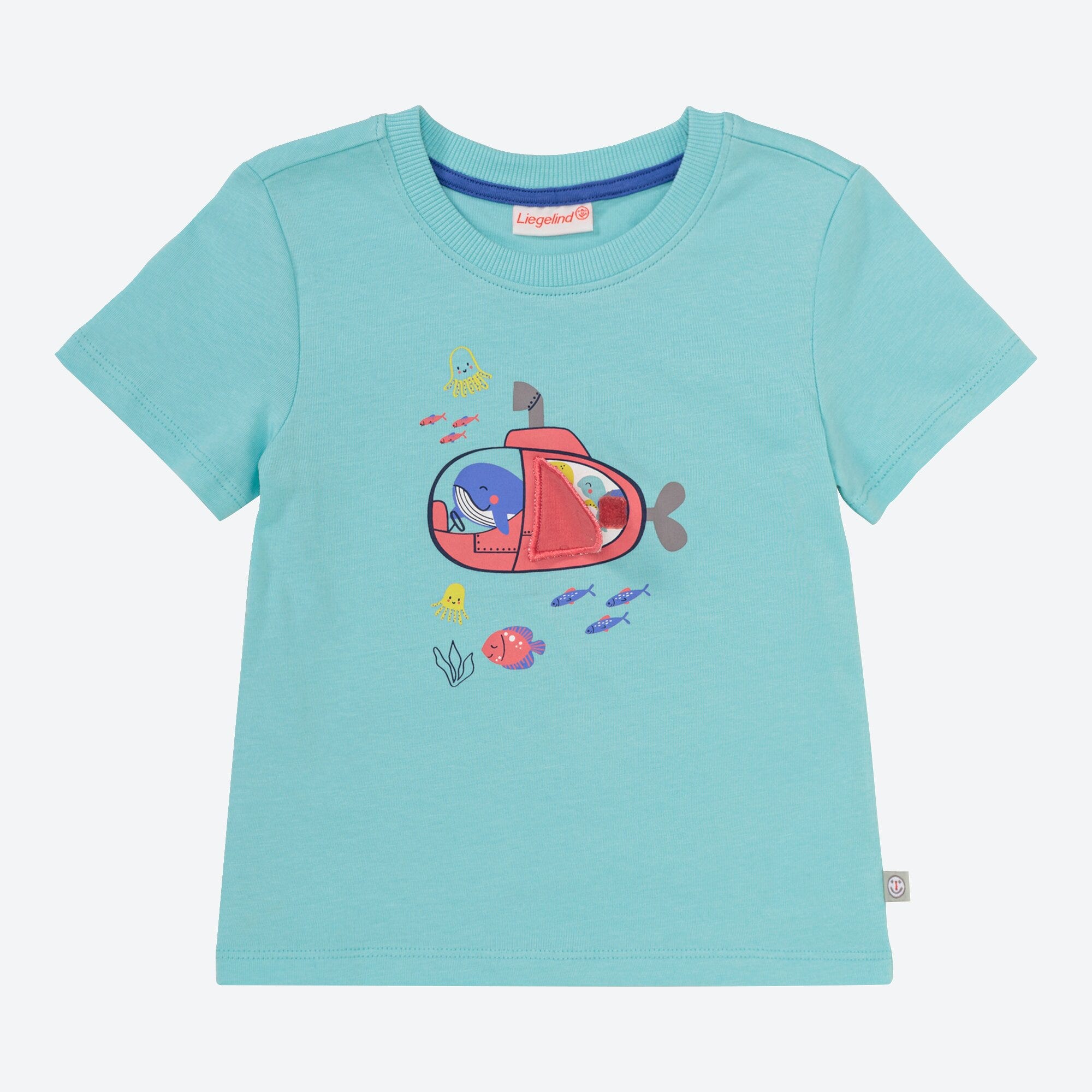 Baby-Jungen-T-Shirt mit U-Boot-Druck
