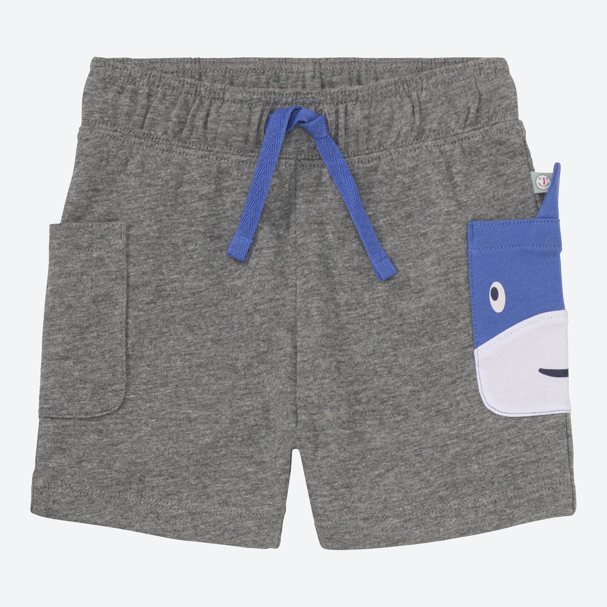 Baby-Jungen-Shorts mit Hai-Tasche